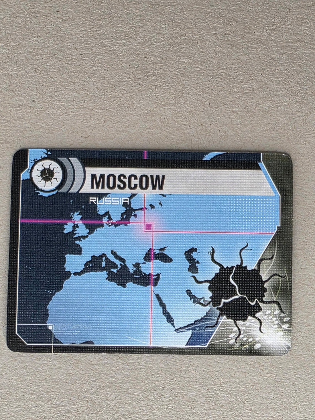 Pandemic Moscow Infection Card Replacement