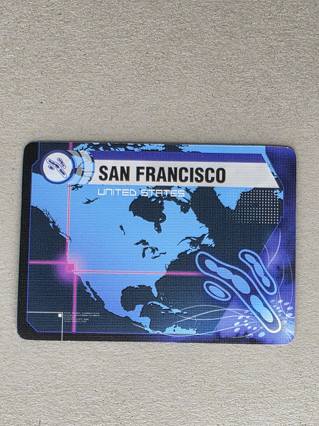 Pandemic San Francisco Infection Card Replacement