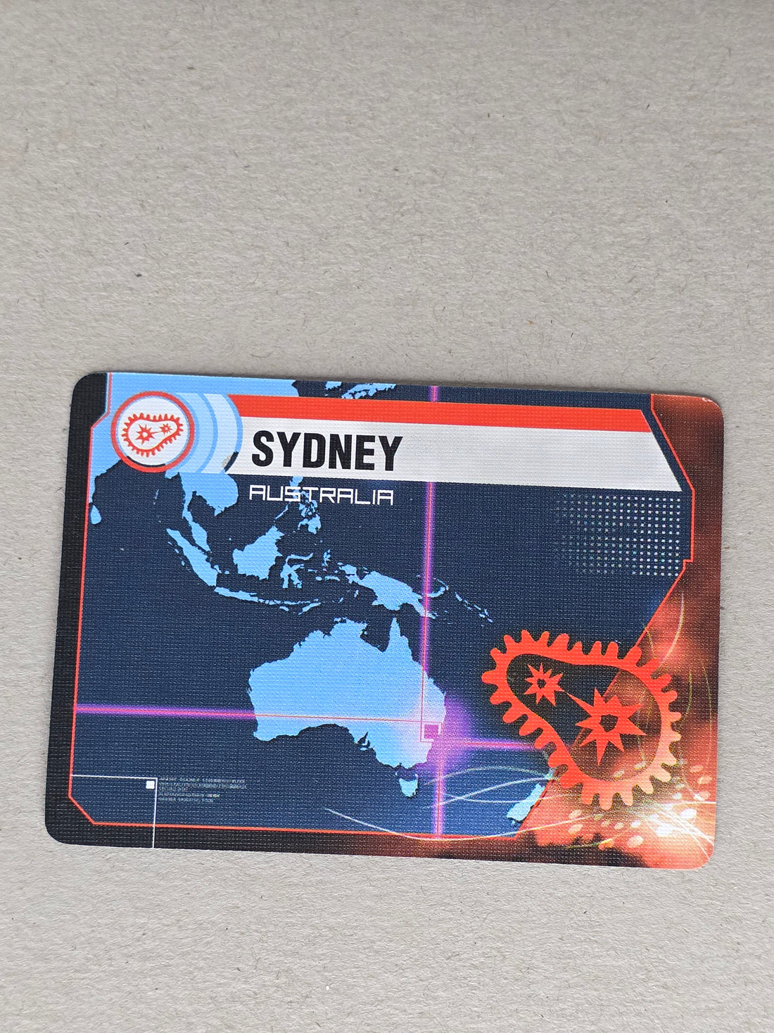 Pandemic Sydney Infection Card Replacement