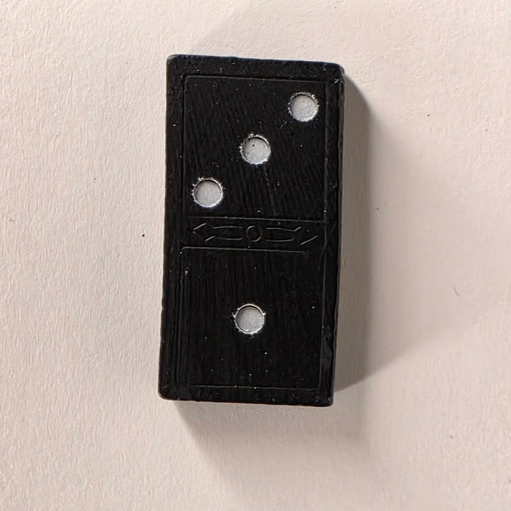 Pressman Double-9 Domino Replacements – Individual Wooden Tiles - 1 3