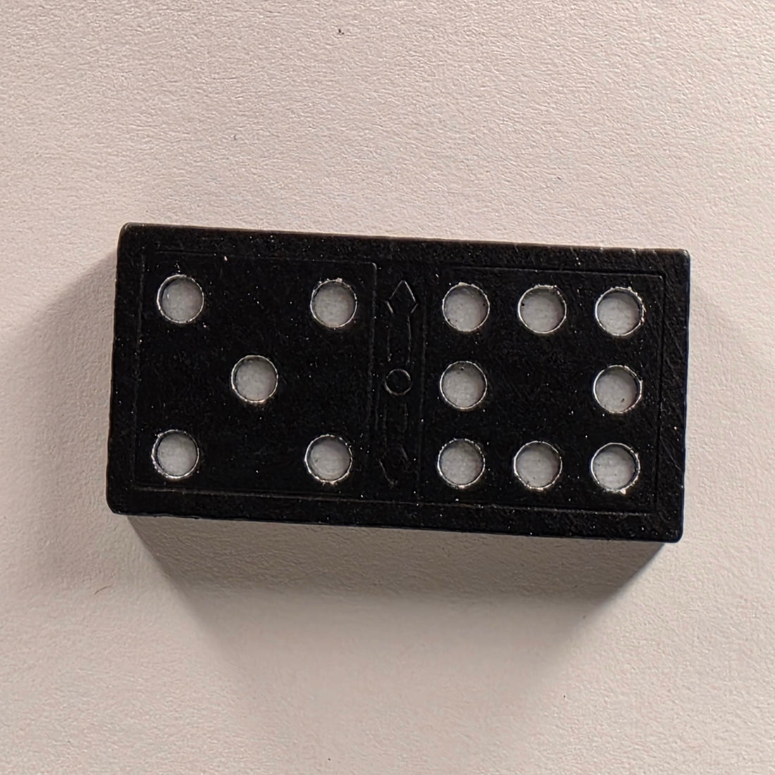 Pressman Double-9 Domino Replacements – Individual Wooden Tiles - 5 8