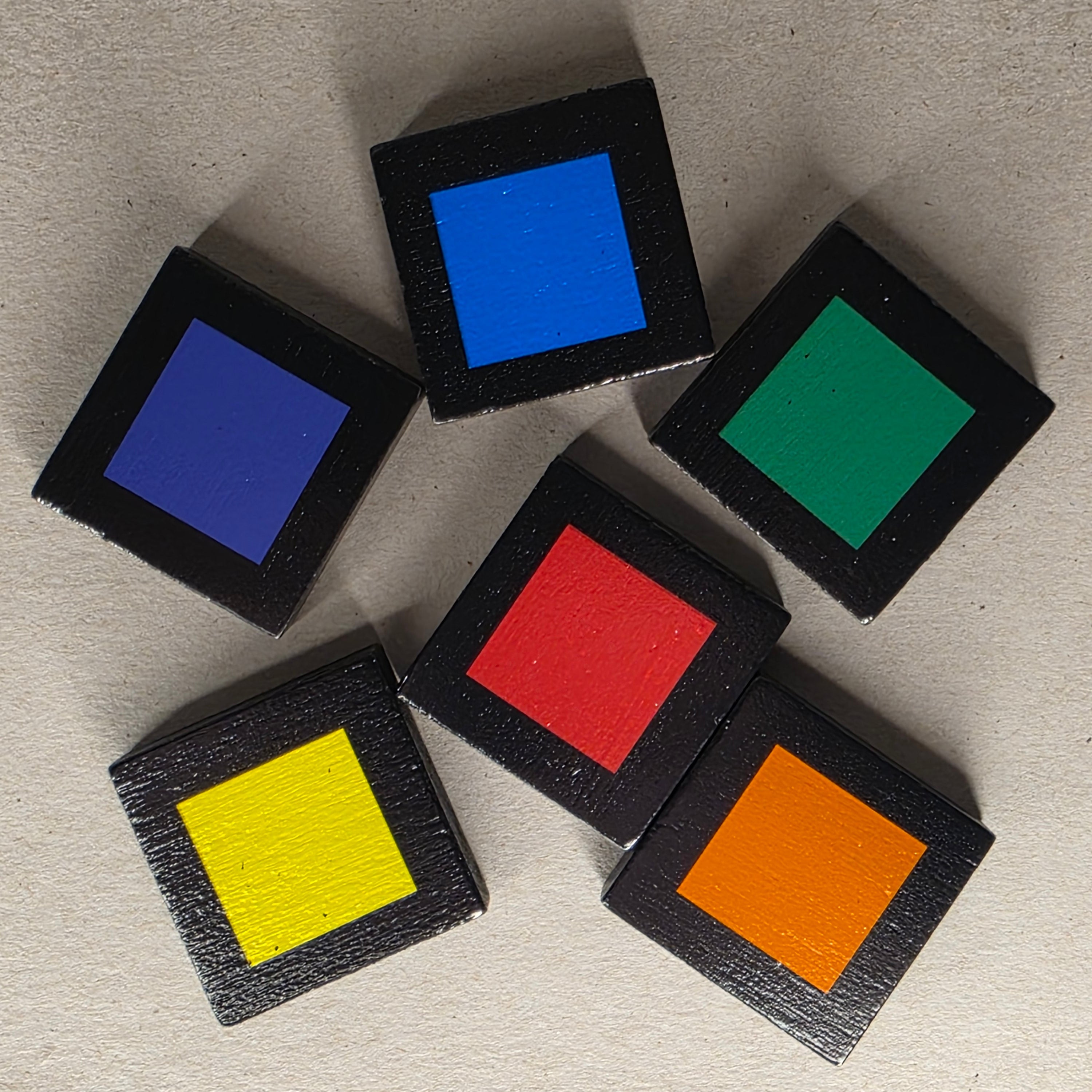 Qwirkle Replacement Single Tile Square All Colors