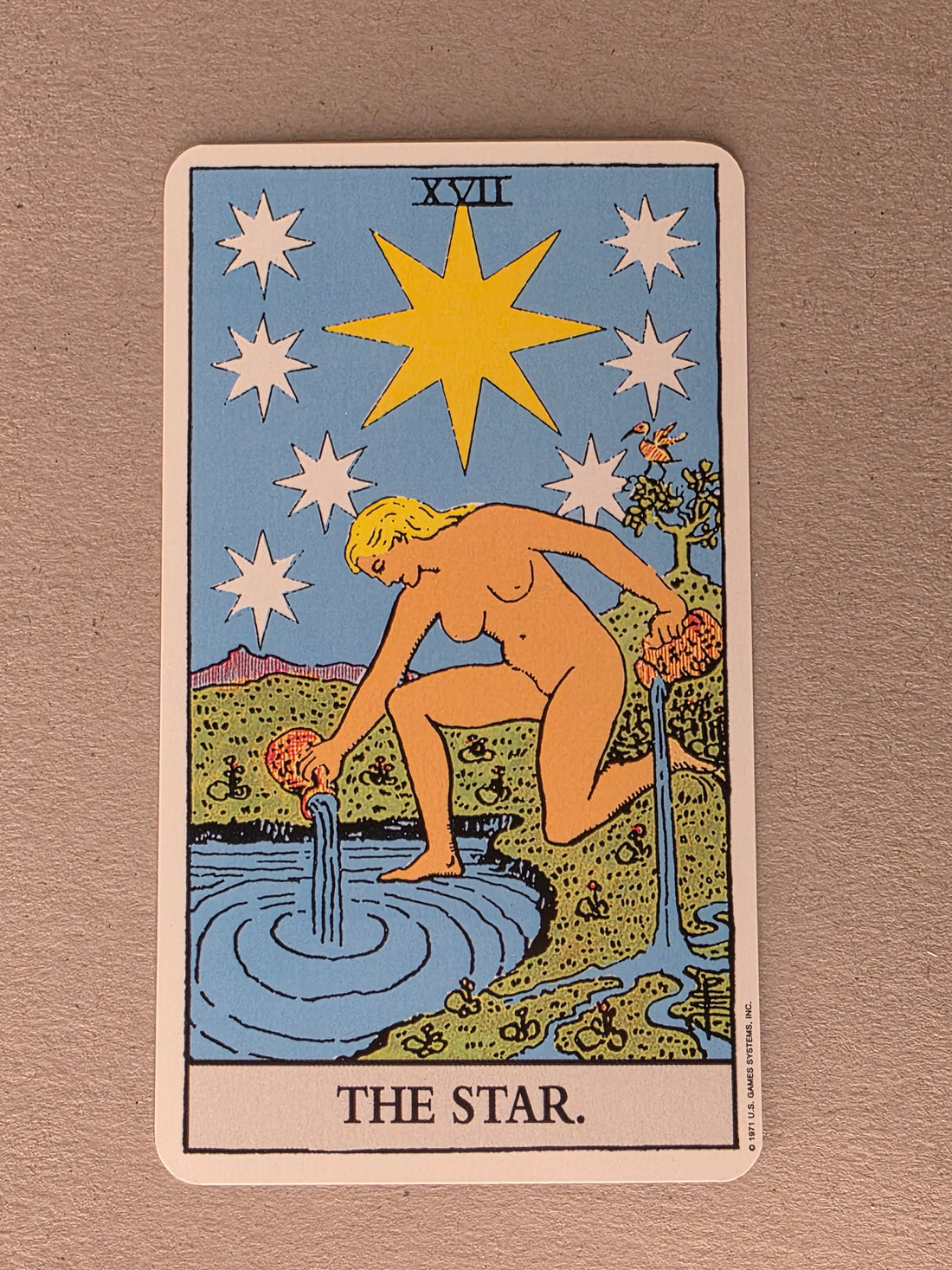 Rider Waite Tarot Star Single Card Replacement