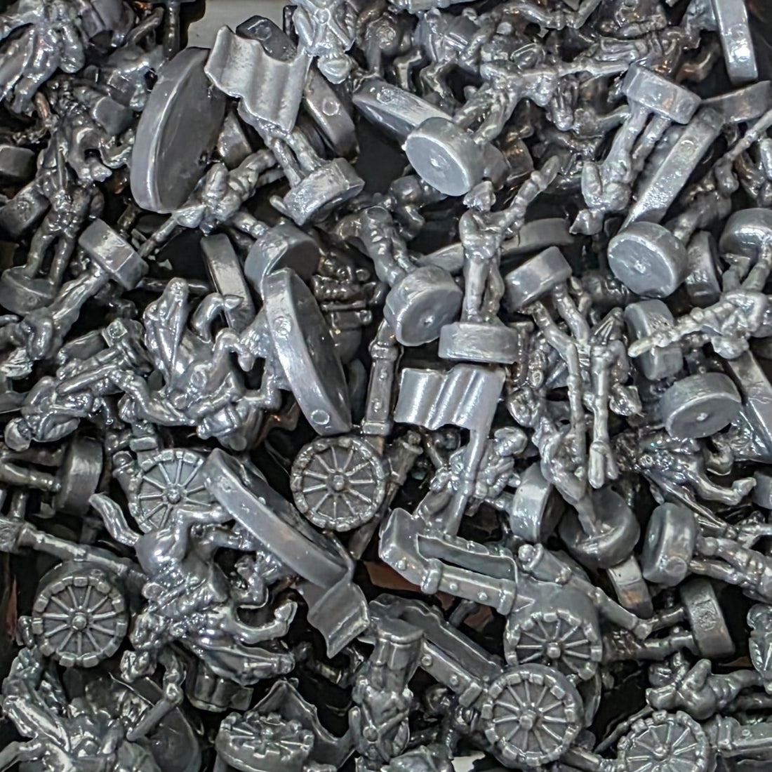 Risk Replacement Game Pieces Gray