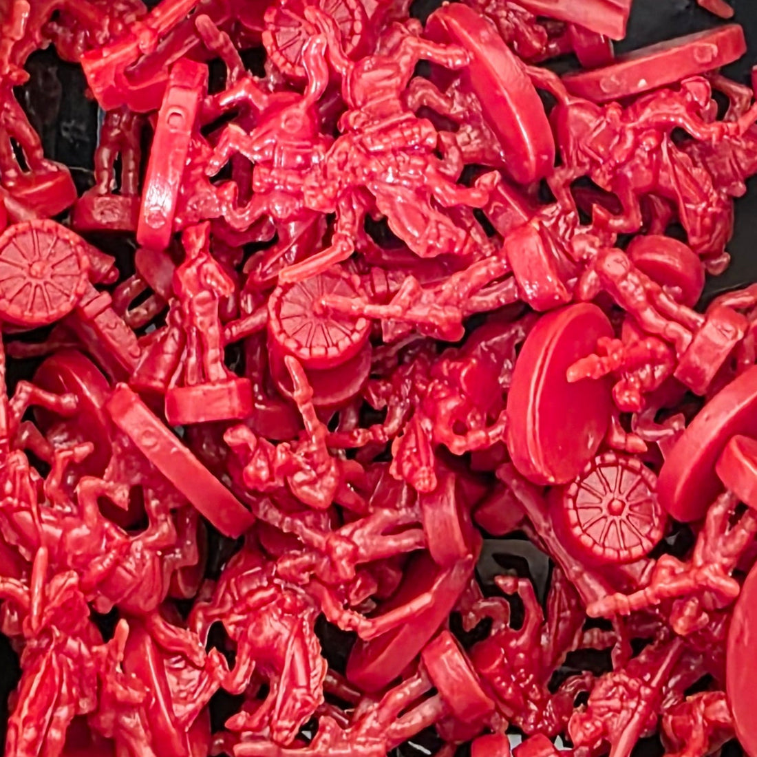 Risk Replacement Game Pieces Red