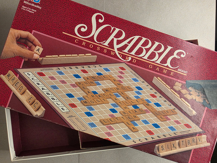 Scrabble Game Box – Empty Storage Box Only