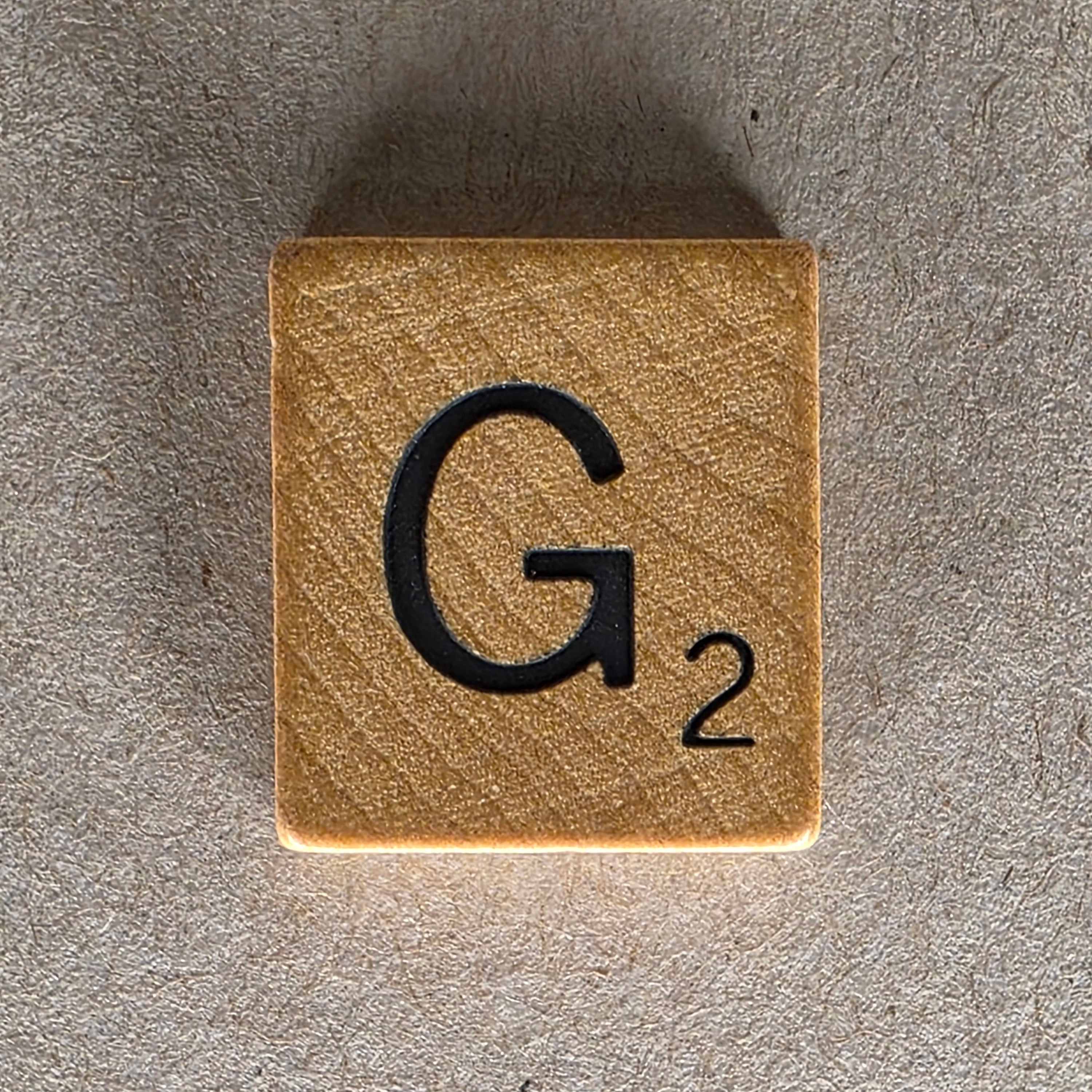 Scrabble Letter Tile Replacement  – G