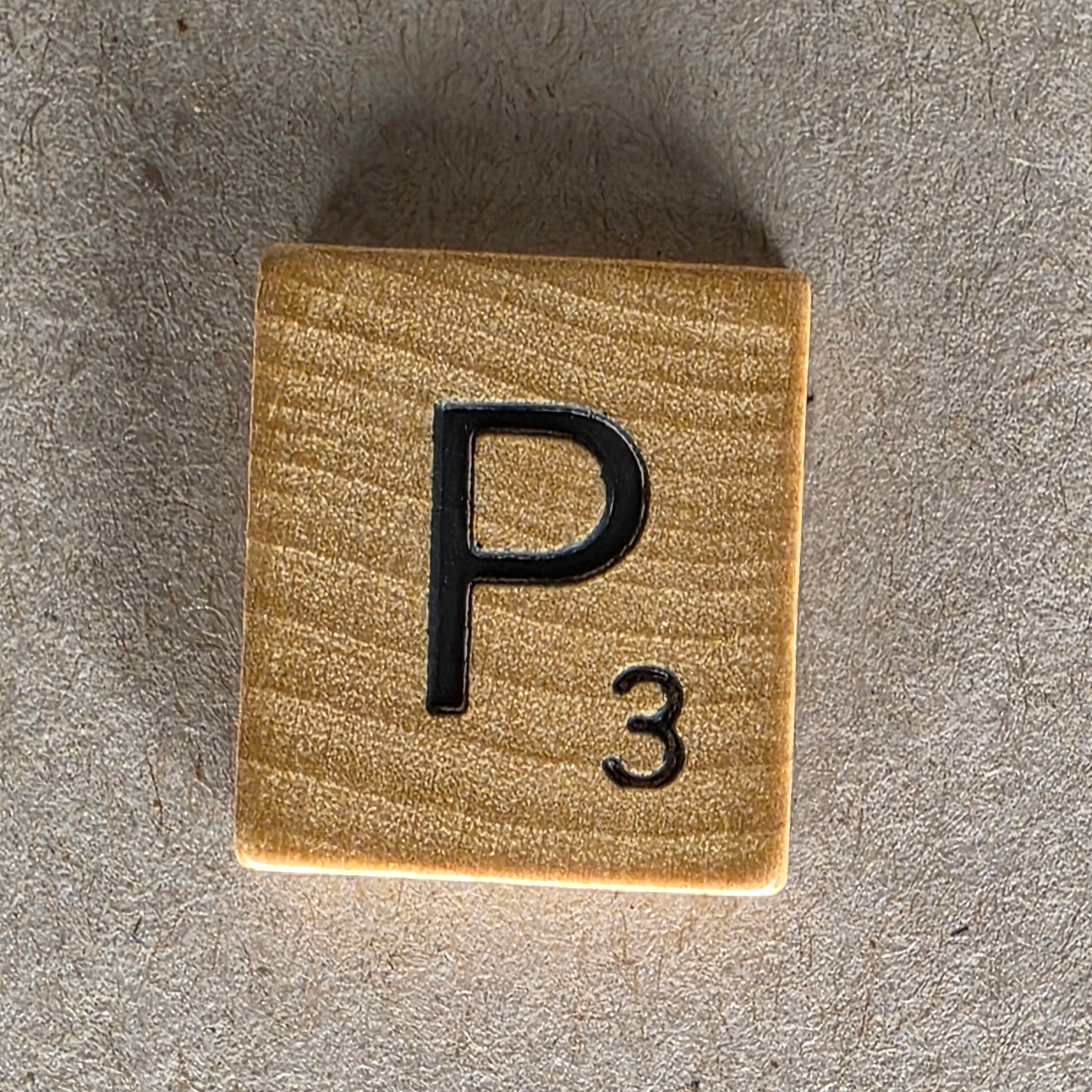 Scrabble Letter Tile Replacement  – P