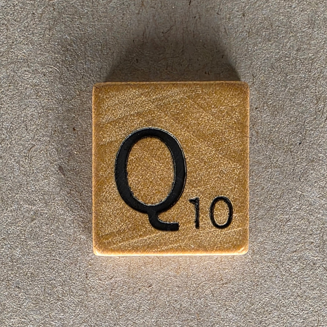 Scrabble Letter Tile Replacement  – Q