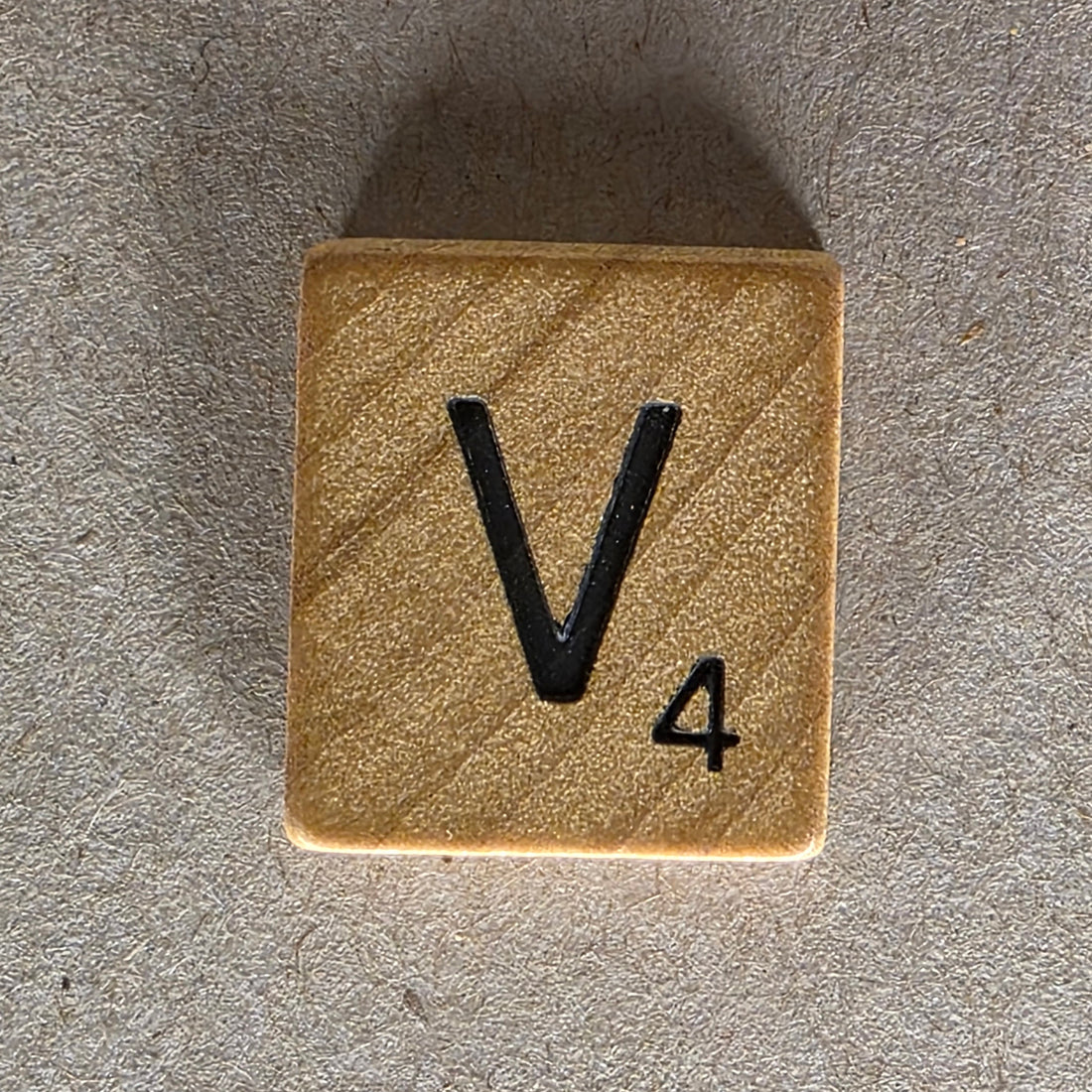 Scrabble Letter Tile Replacement  – V
