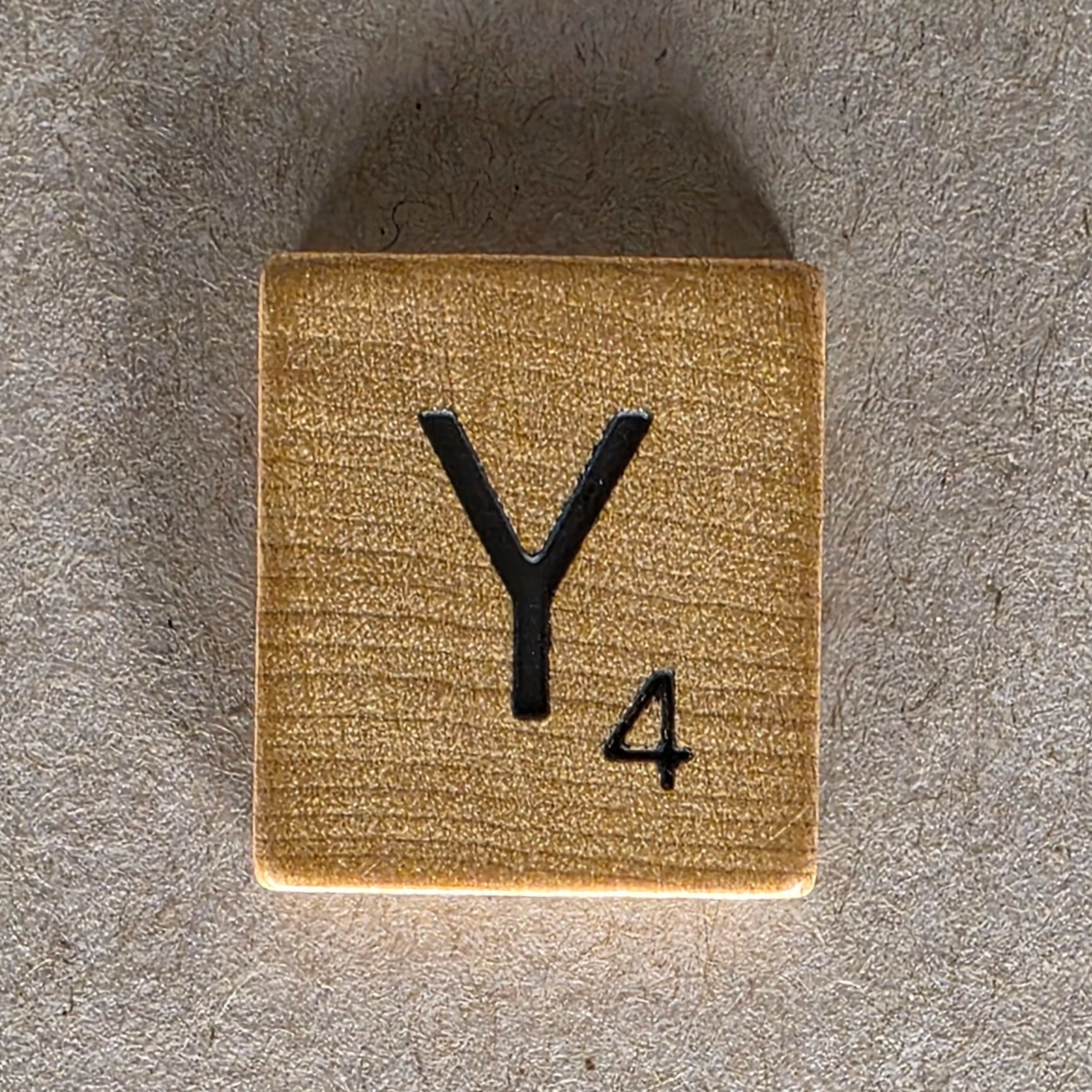 Scrabble Letter Tile Replacement  – Y