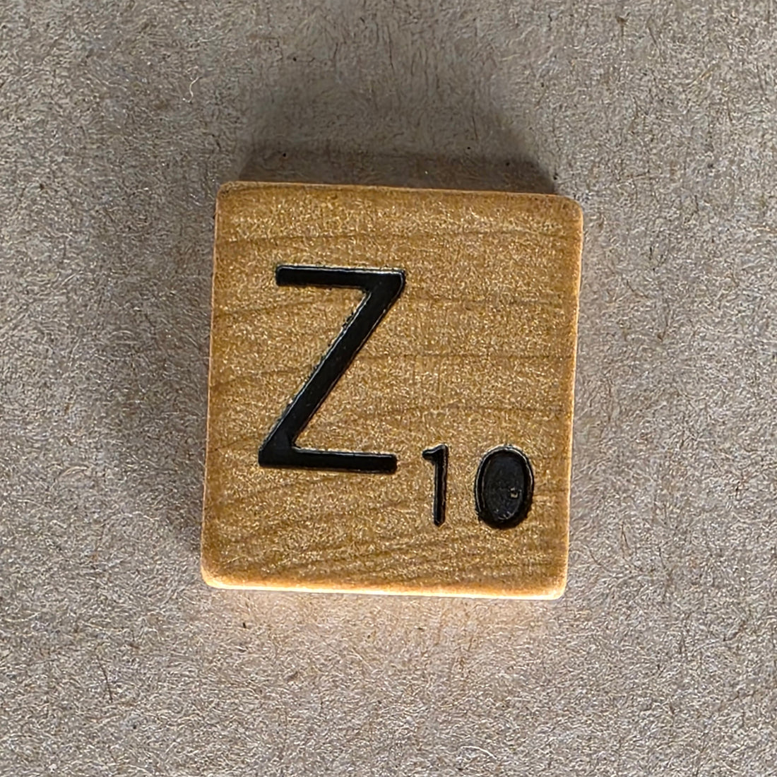Scrabble Letter Tile Replacement  – Z