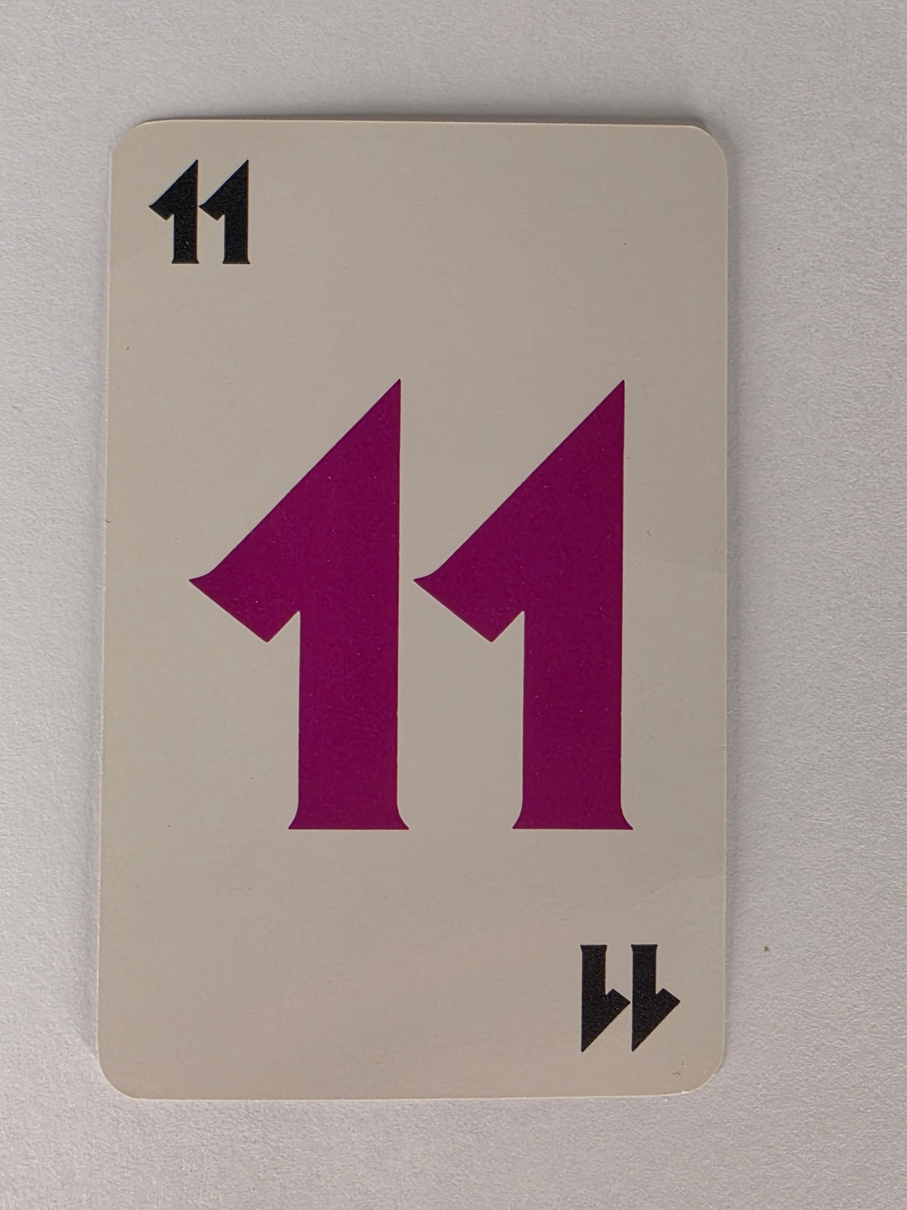 Skip-Bo Replacement Cards 11