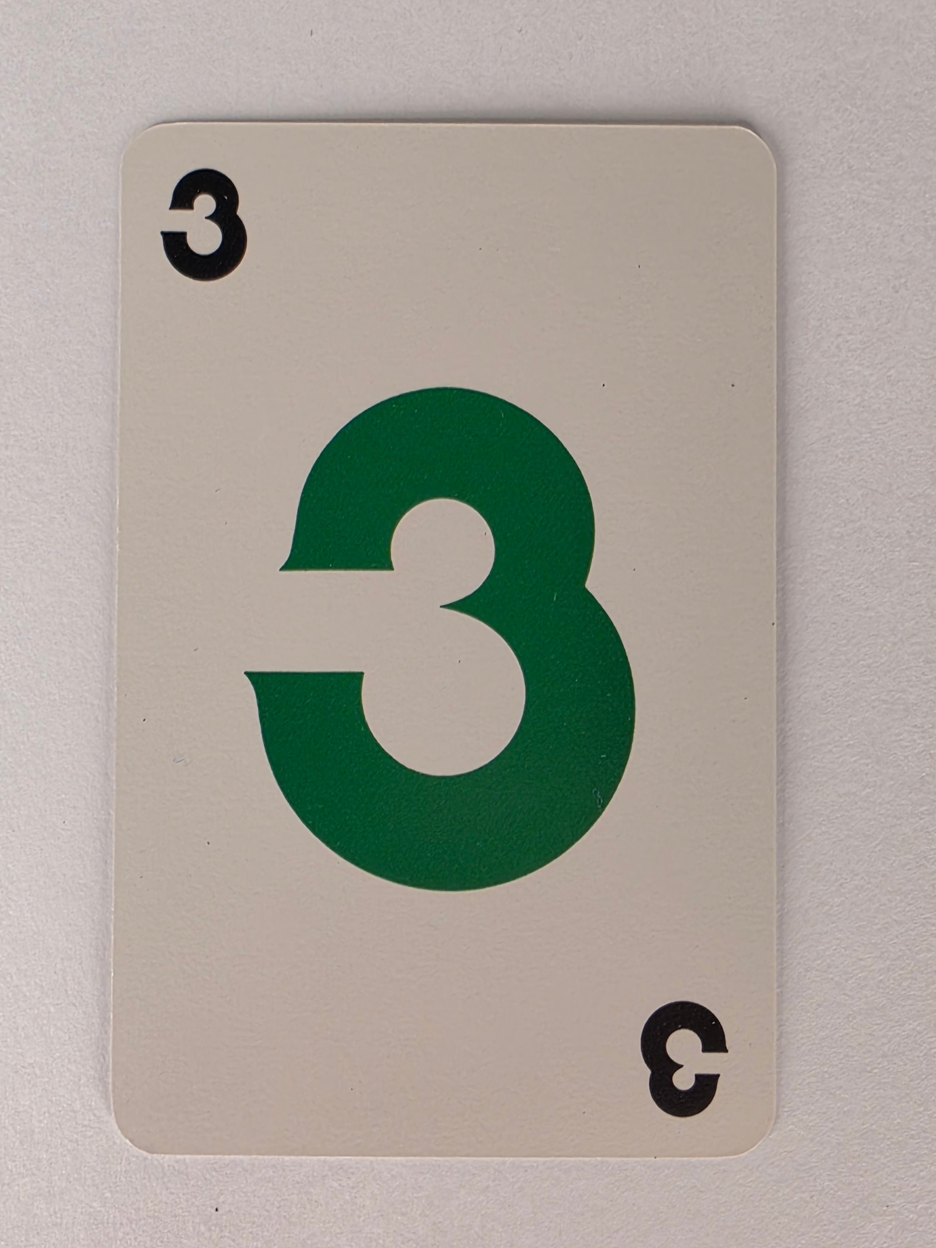 Skip-Bo Replacement Cards 3