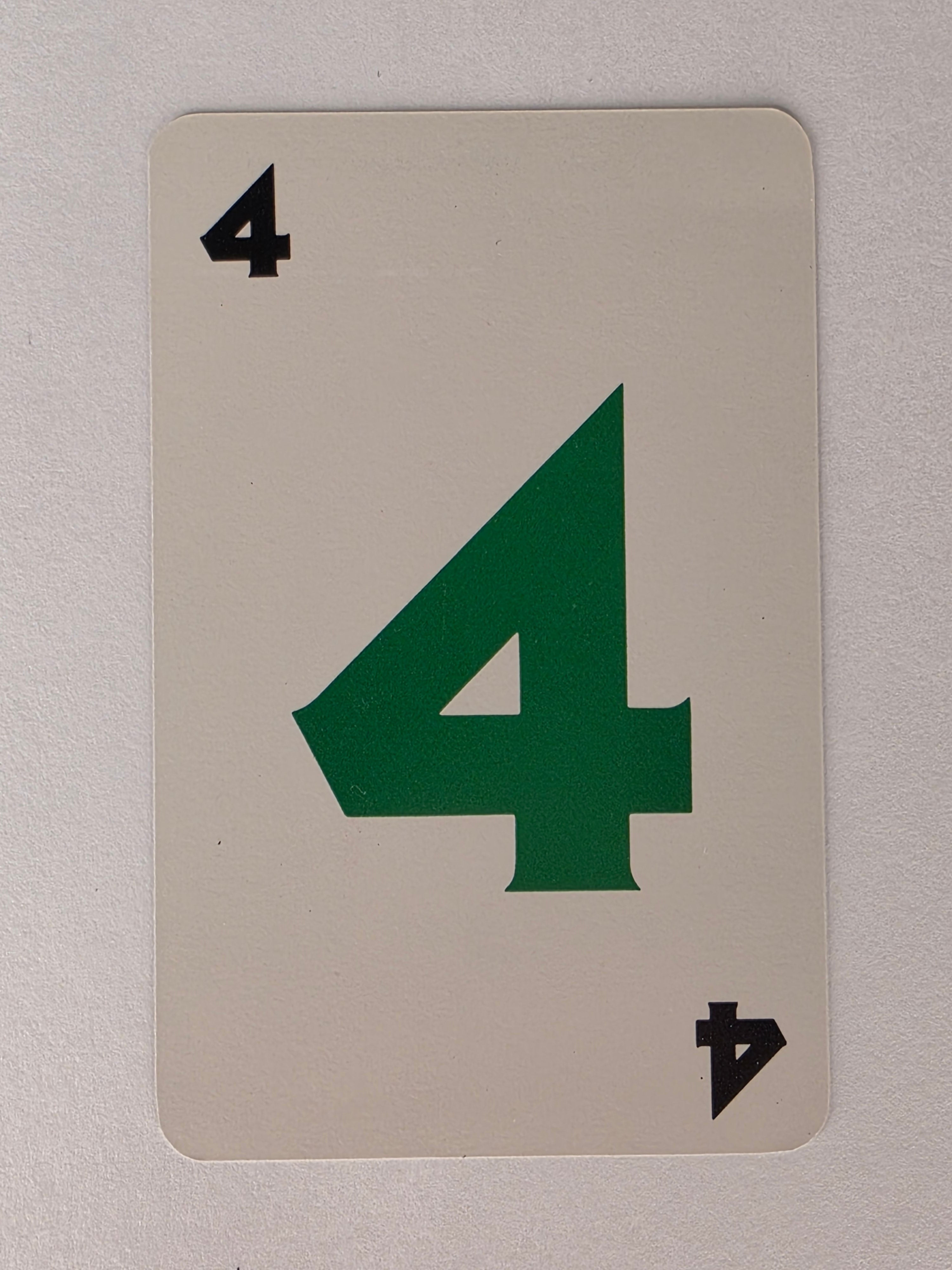 Skip-Bo Replacement Cards 4