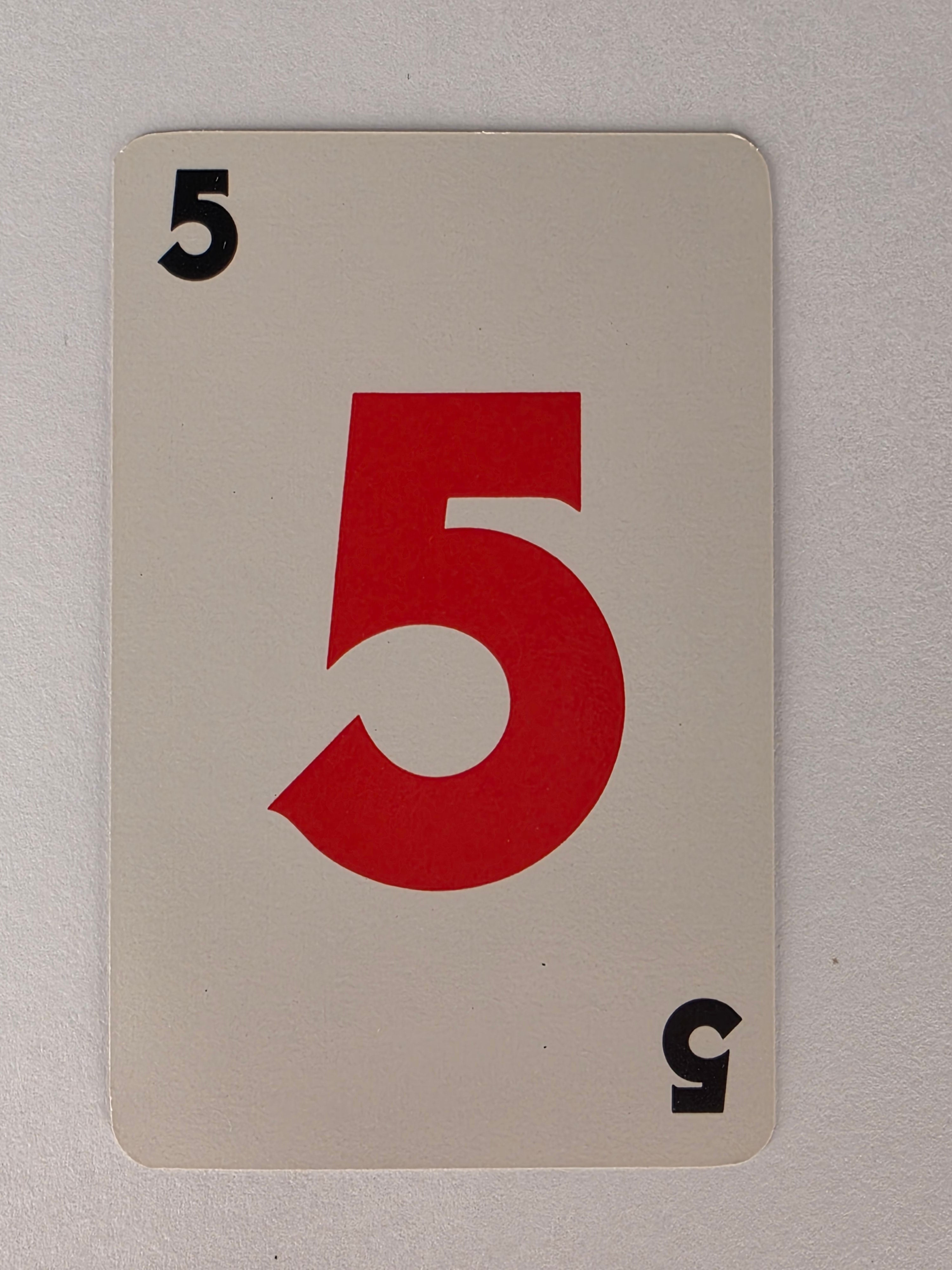 Skip-Bo Replacement Cards 5