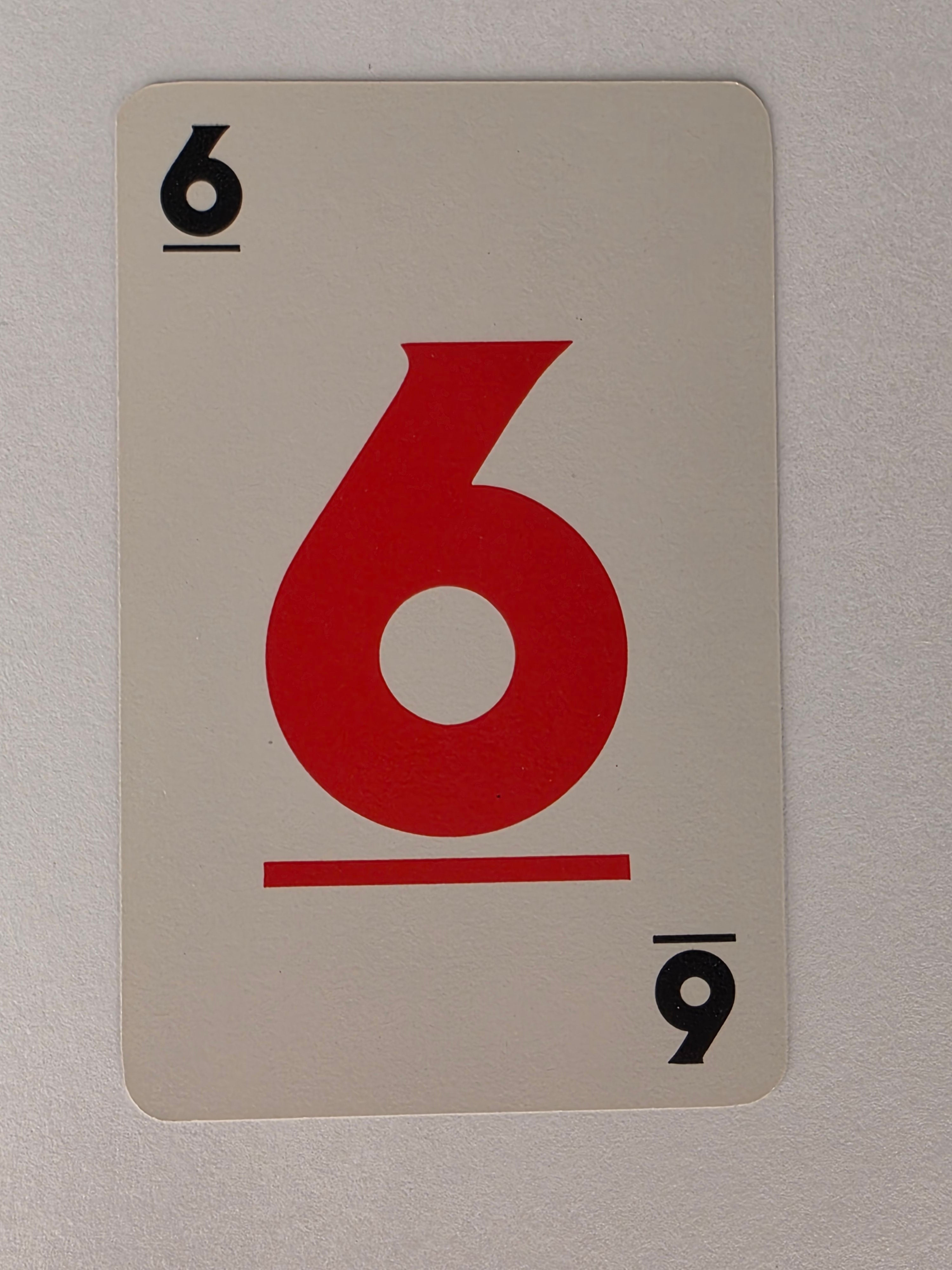 Skip-Bo Replacement Cards 6