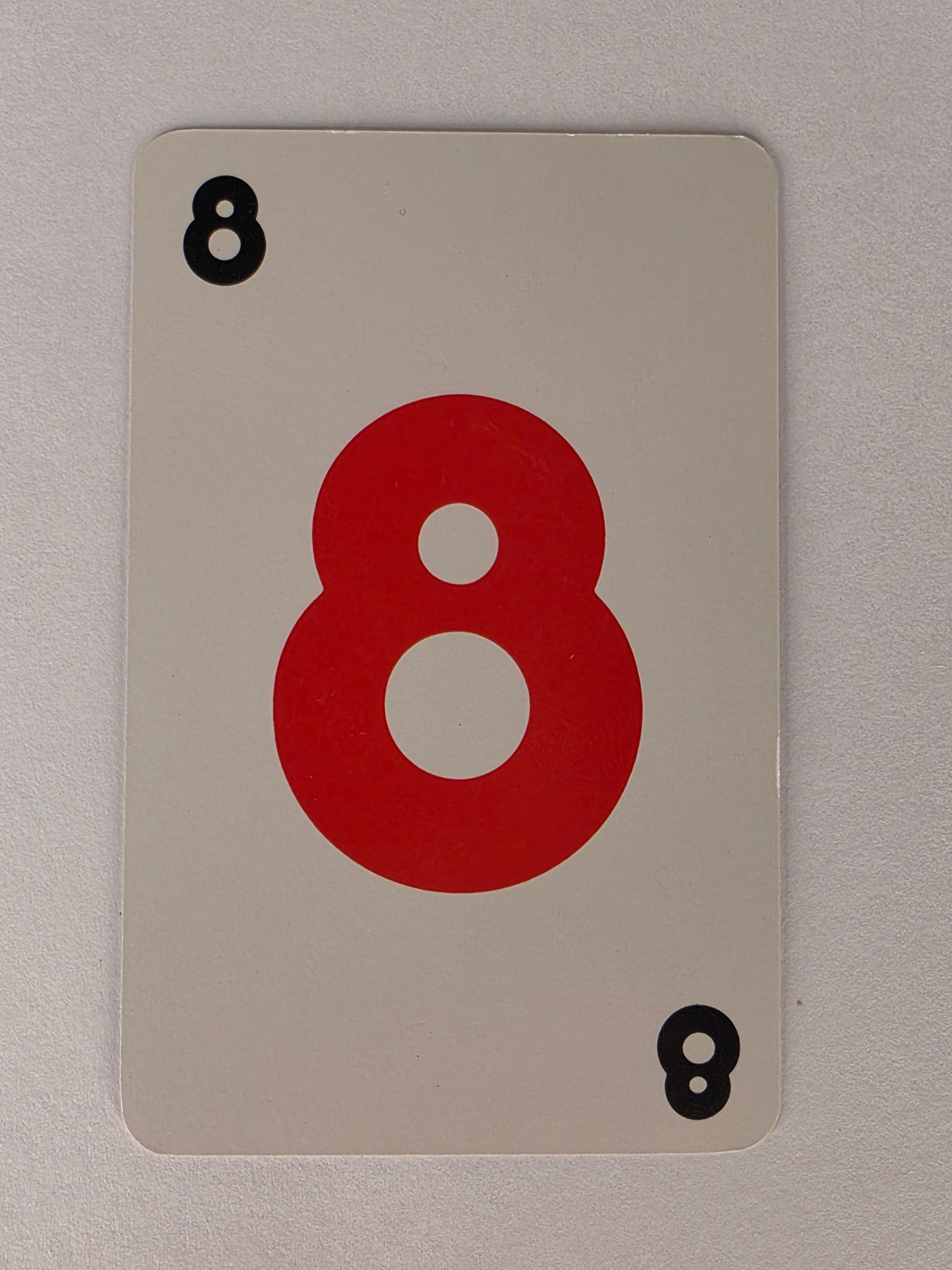 Skip-Bo Replacement Cards 8