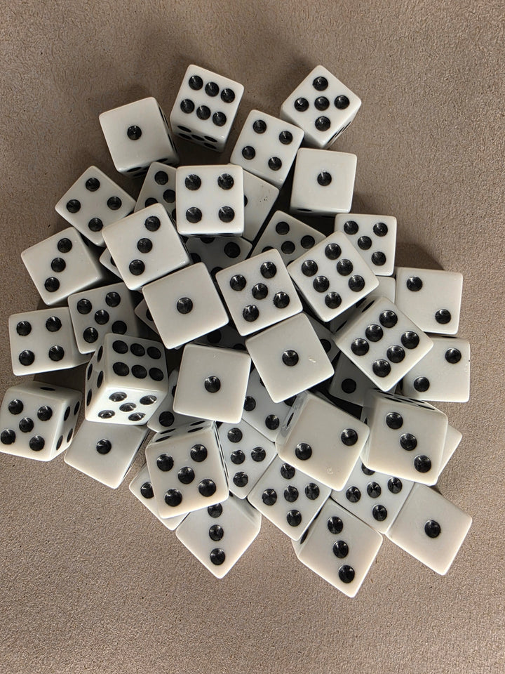Standard 6-Sided Dice (D6)