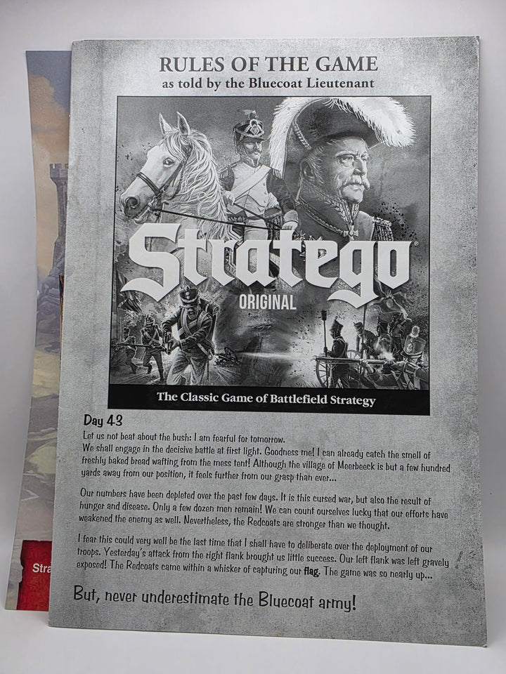 Stratego Instructions Booklet – Replacement