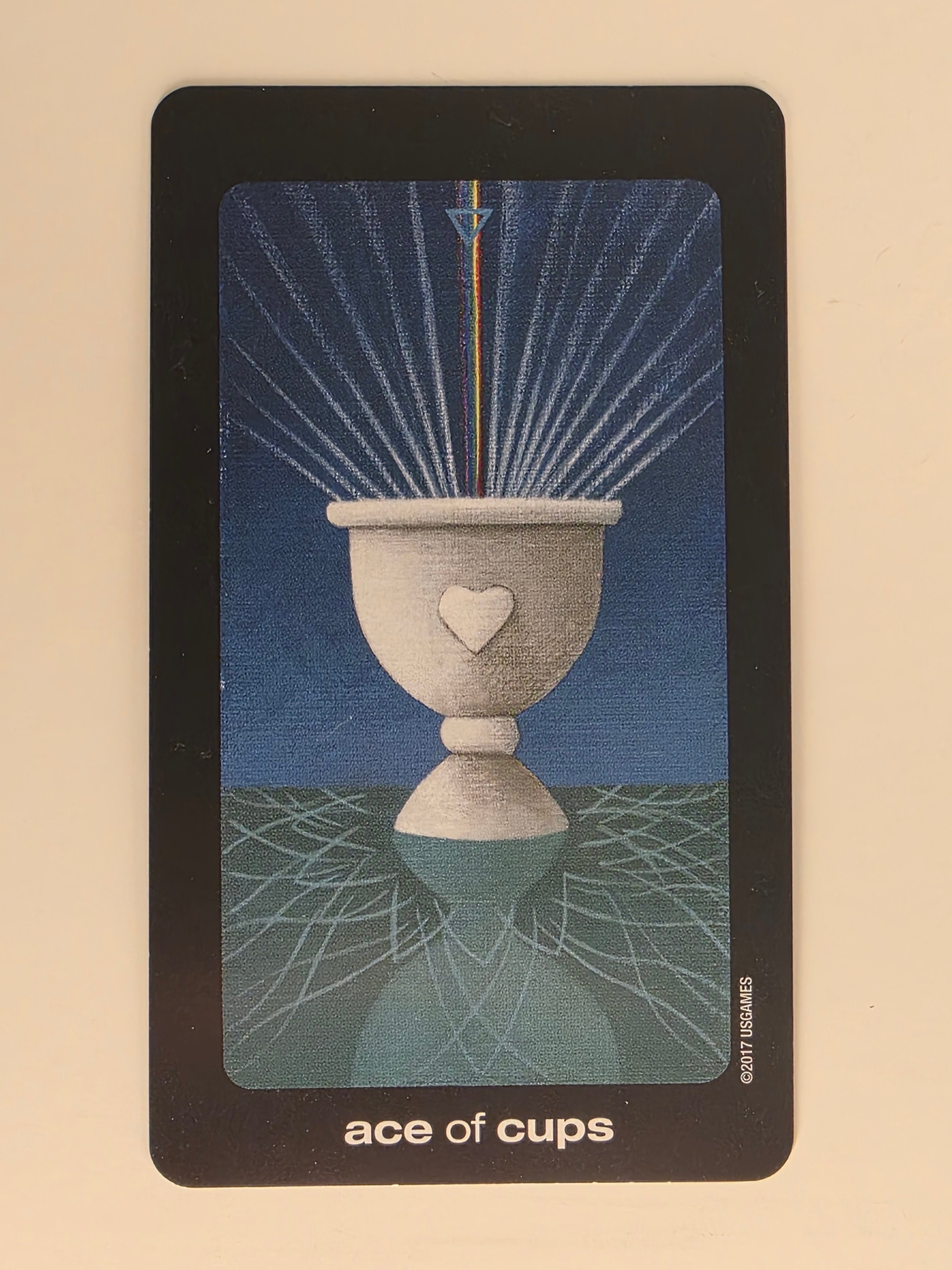 Sun and Moon Tarot Replacement Card Ace of Cups