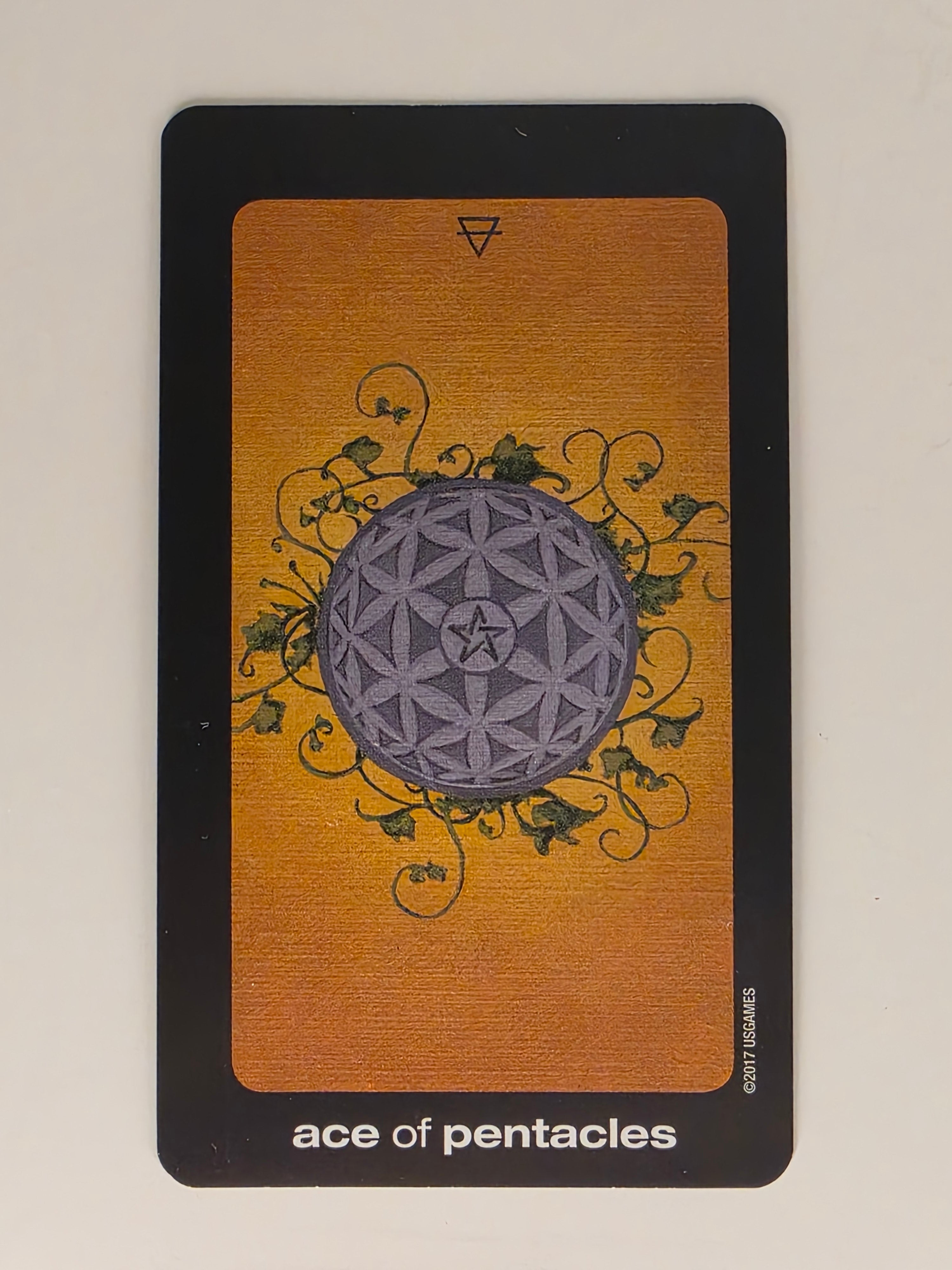 Sun and Moon Tarot Replacement Card Ace of Pentacles