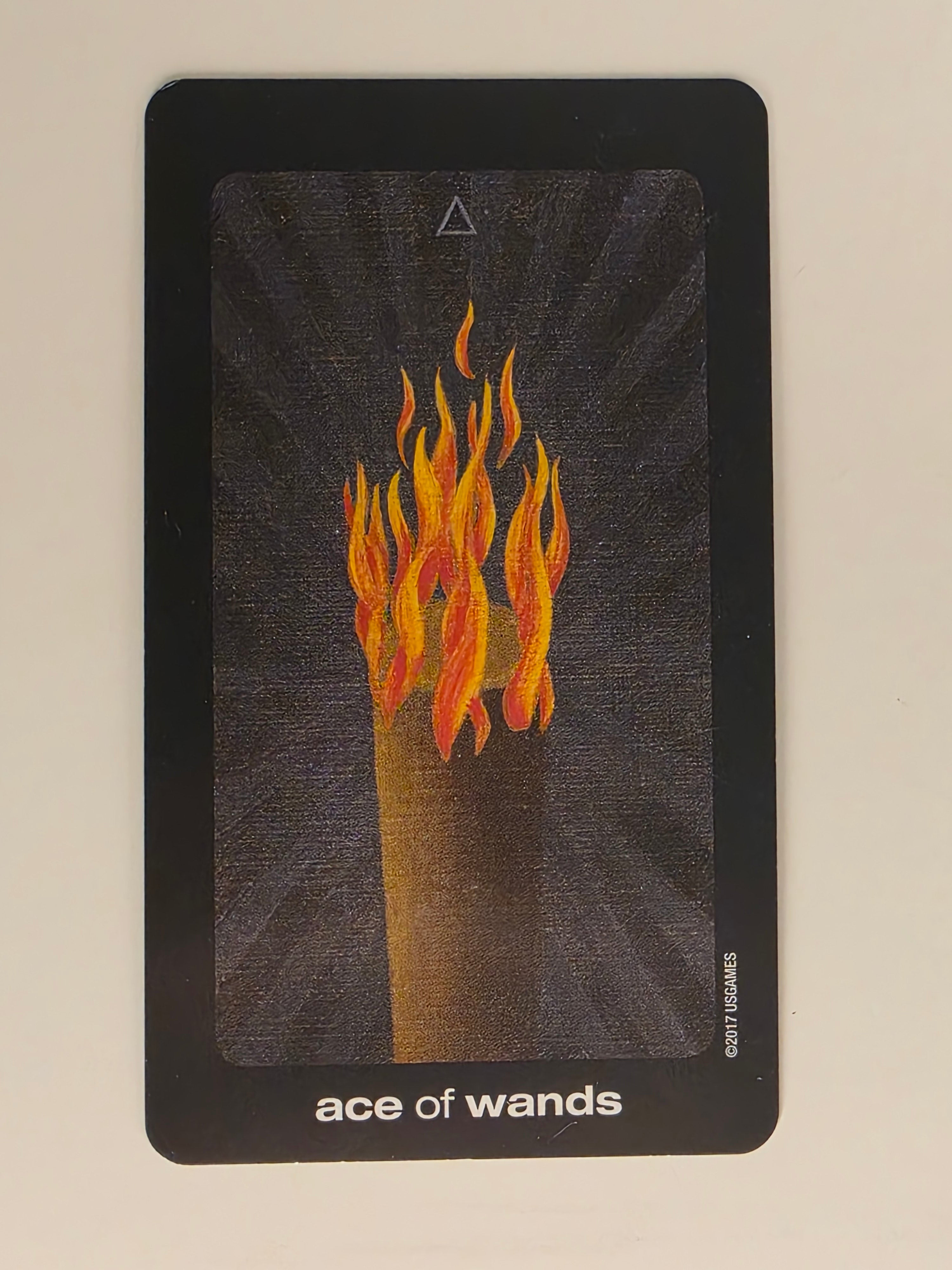 Sun and Moon Tarot Replacement Card Ace of Wands
