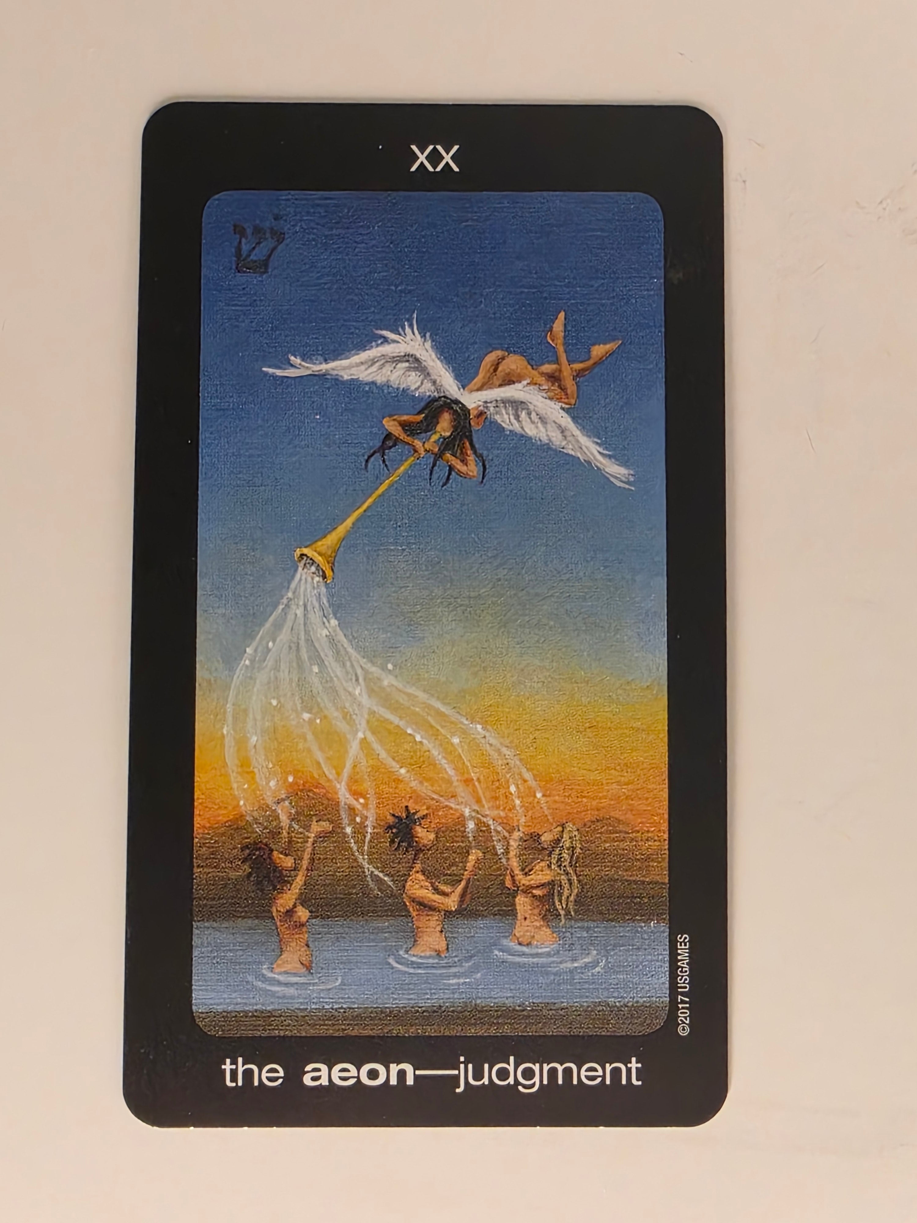 Sun and Moon Tarot Replacement Card Aeon Judgment