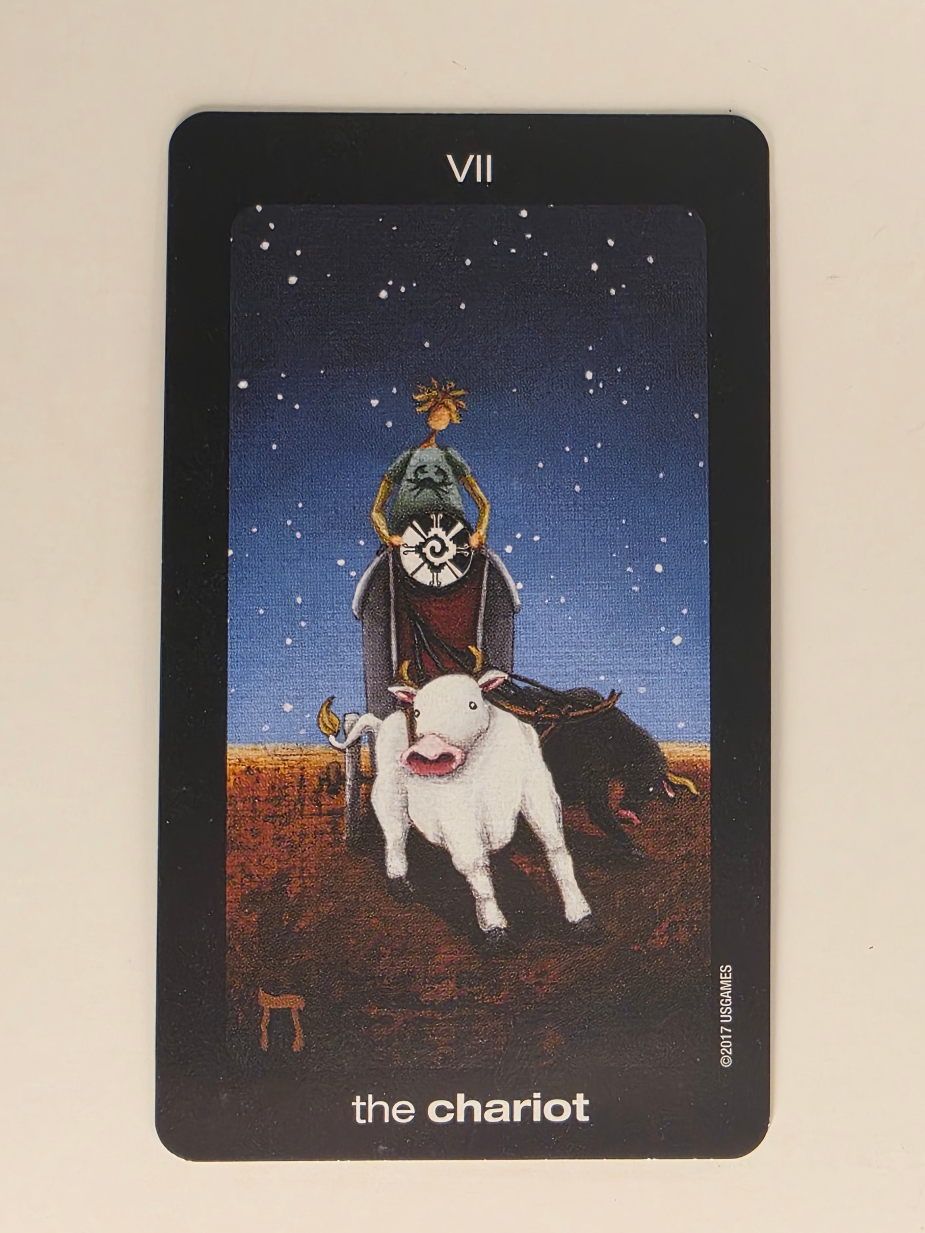 Sun and Moon Tarot Replacement Card Chariot