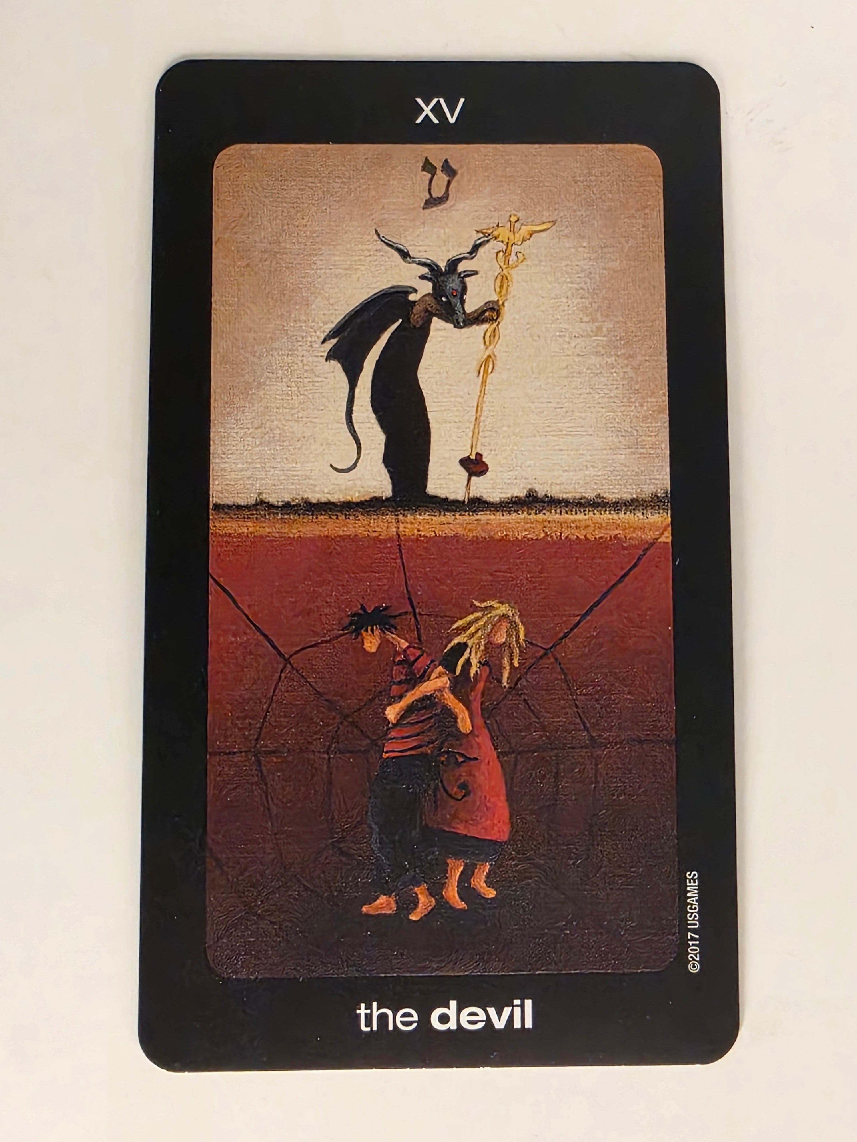 Sun and Moon Tarot Replacement Card Devil