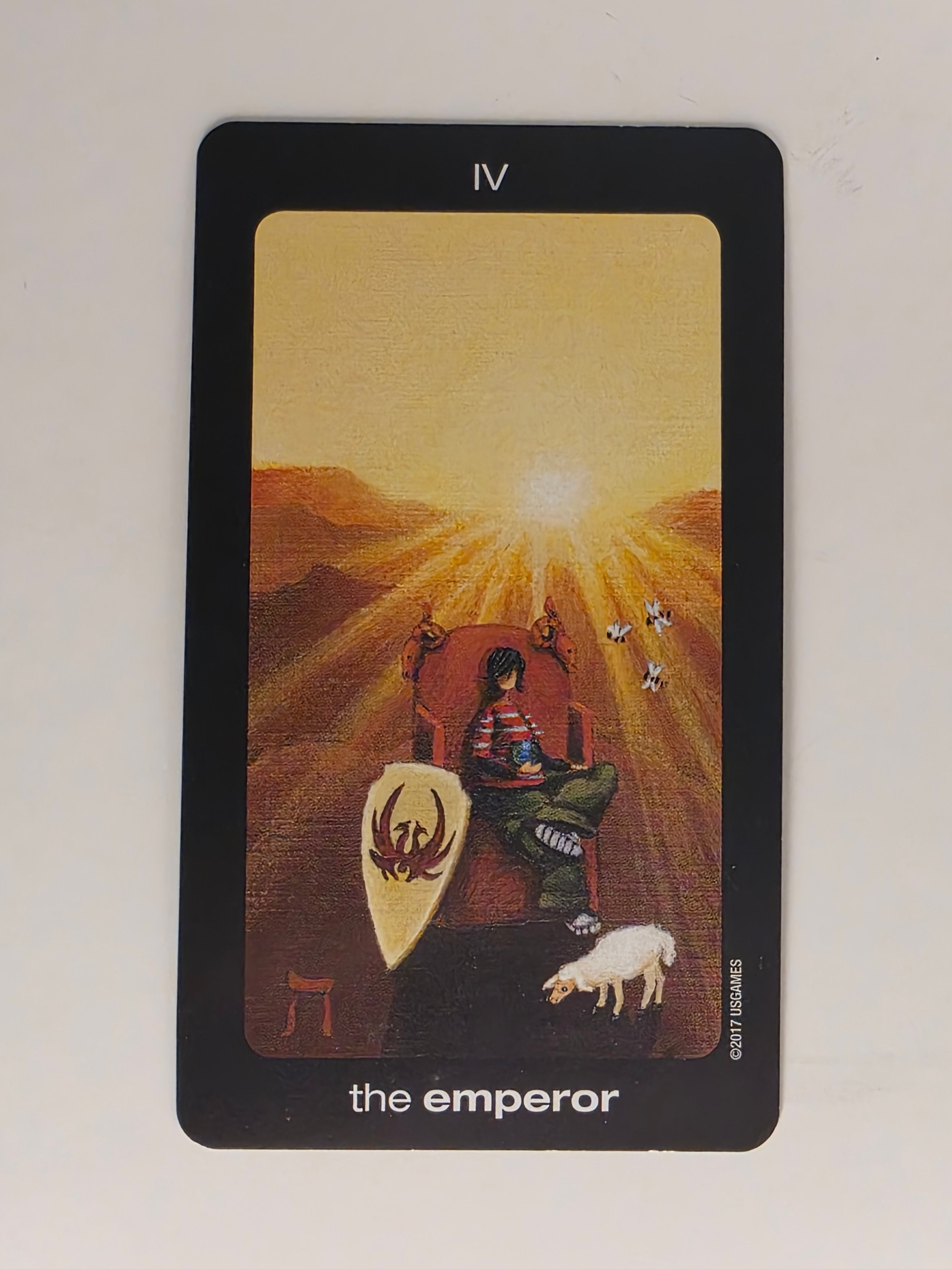 Sun and Moon Tarot Replacement Card Emperor