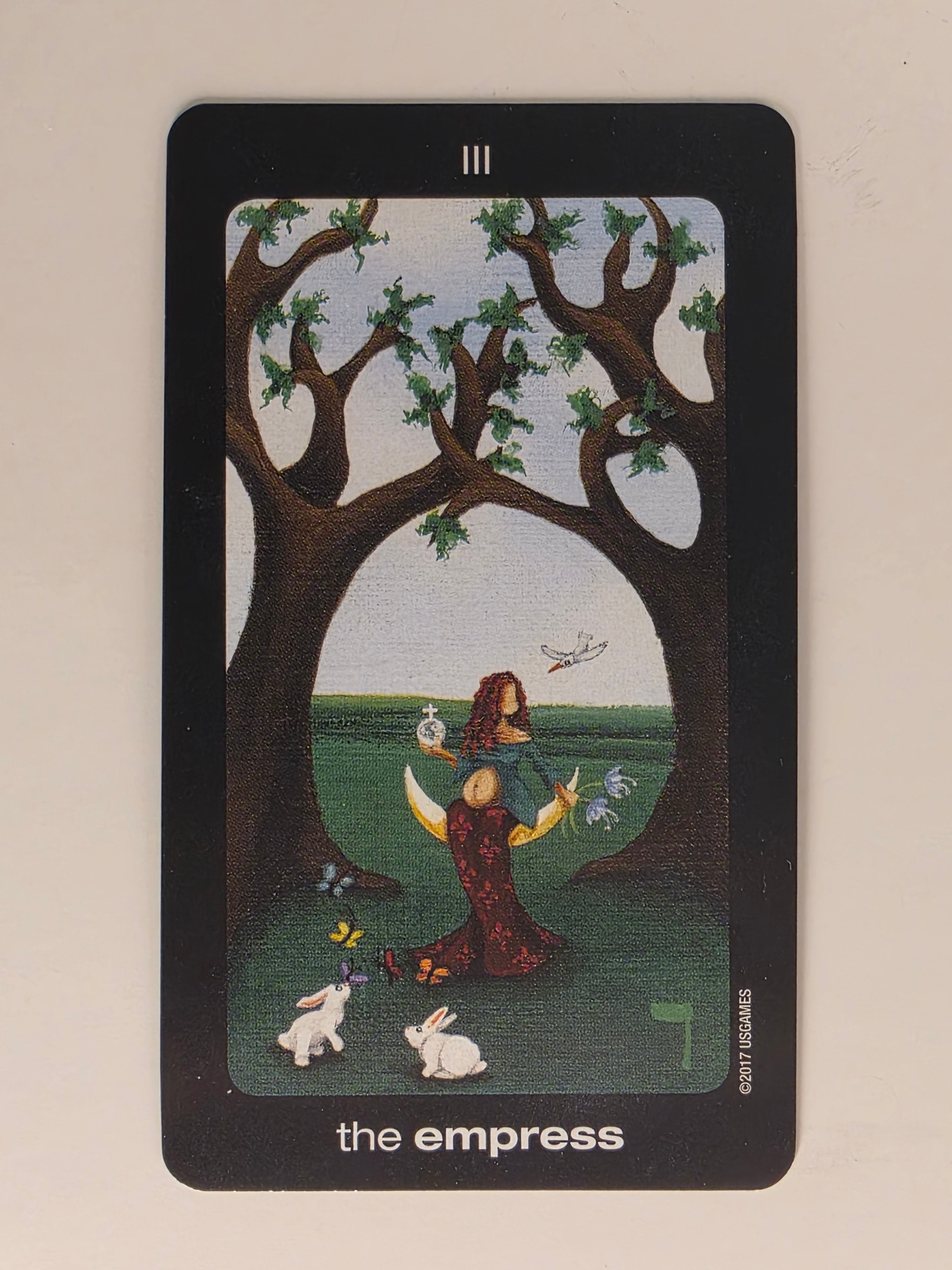 Sun and Moon Tarot Replacement Card Empress