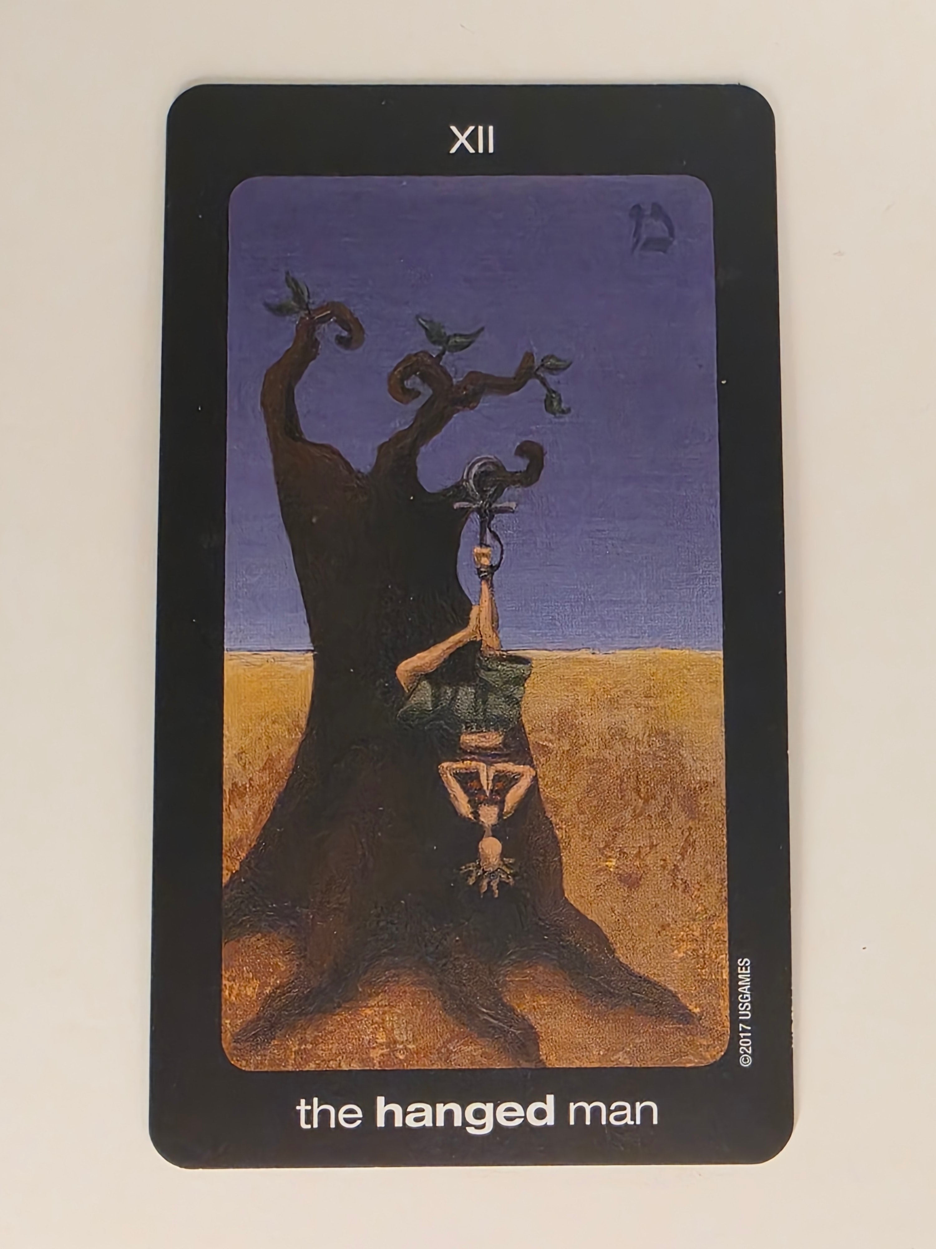 Sun and Moon Tarot Replacement Card Hanged Man