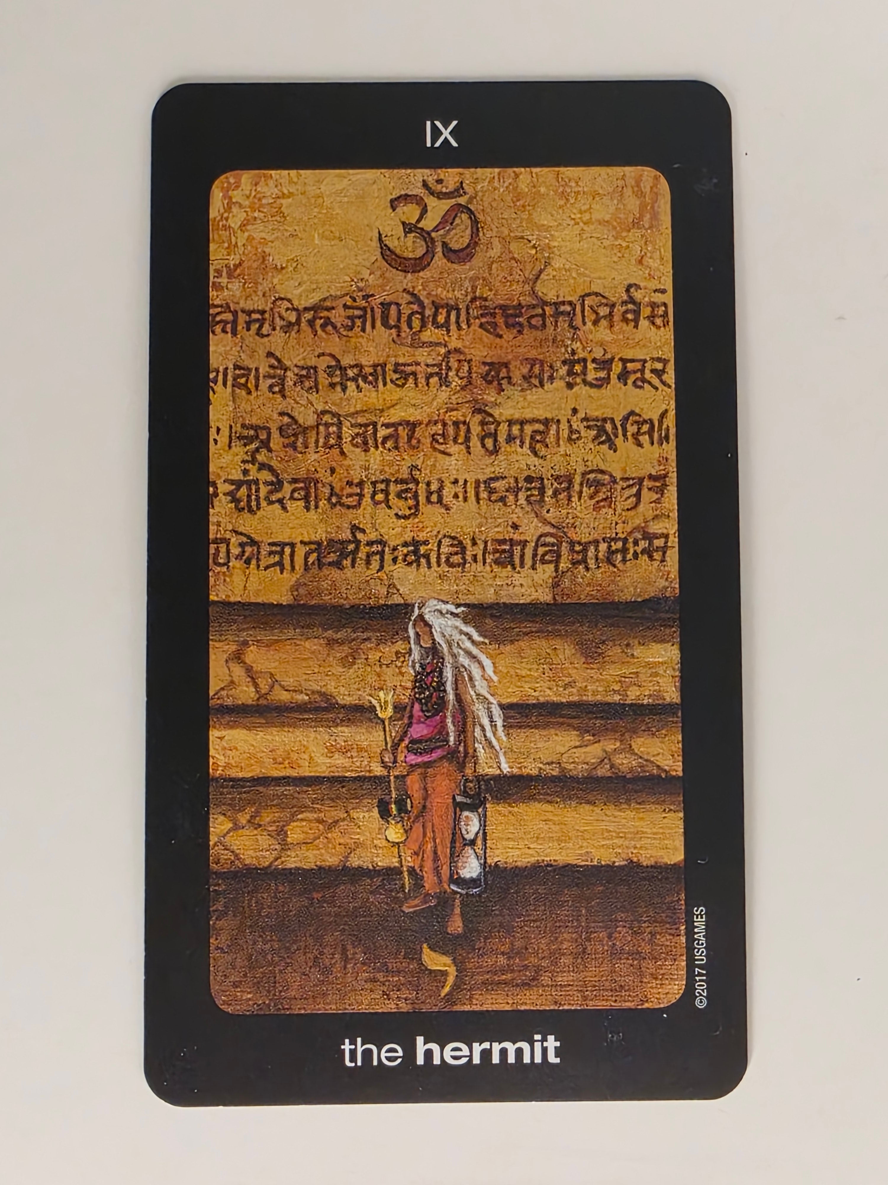 Sun and Moon Tarot Replacement Card Hermit