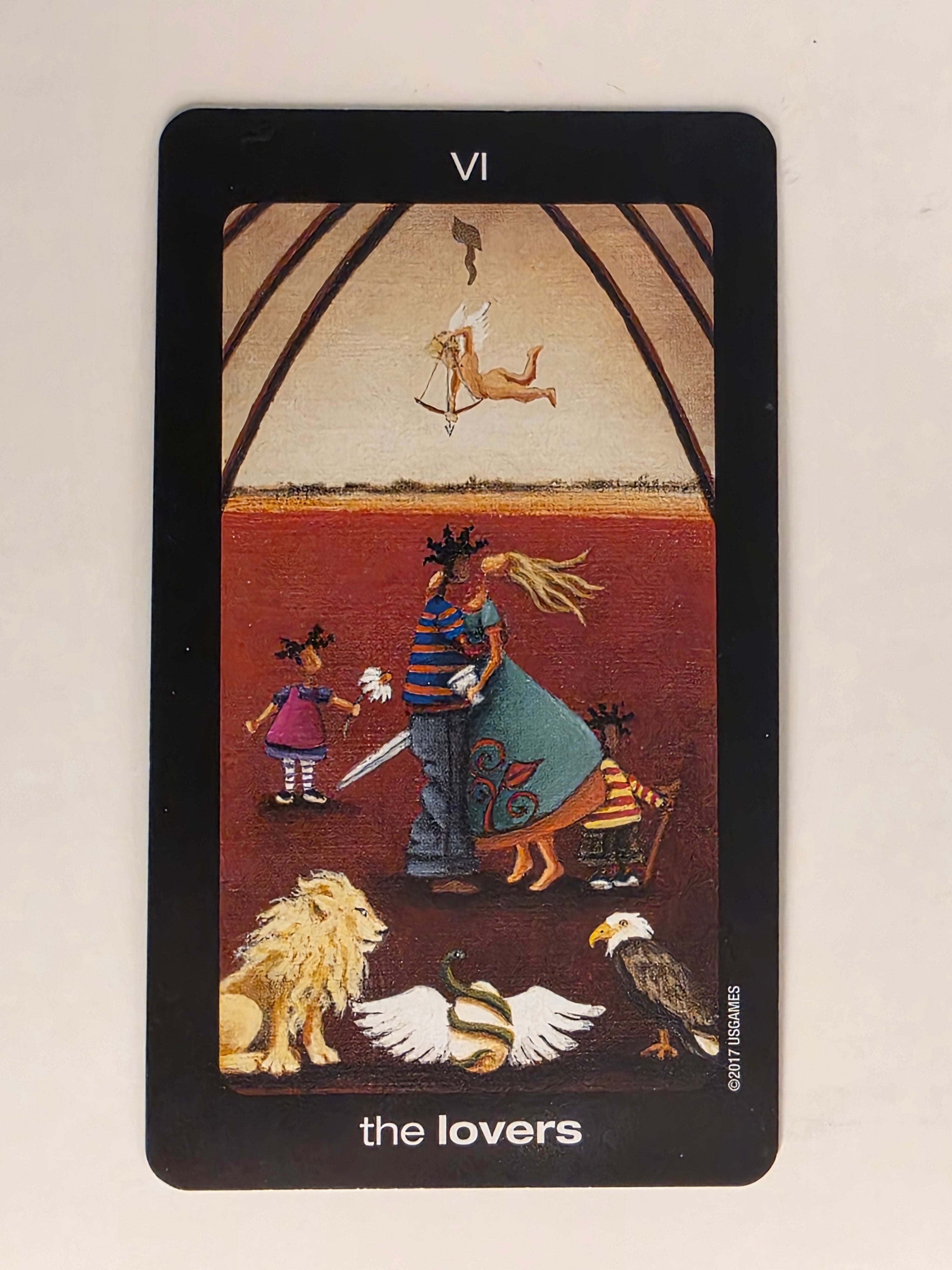 Sun and Moon Tarot Replacement Card Lovers