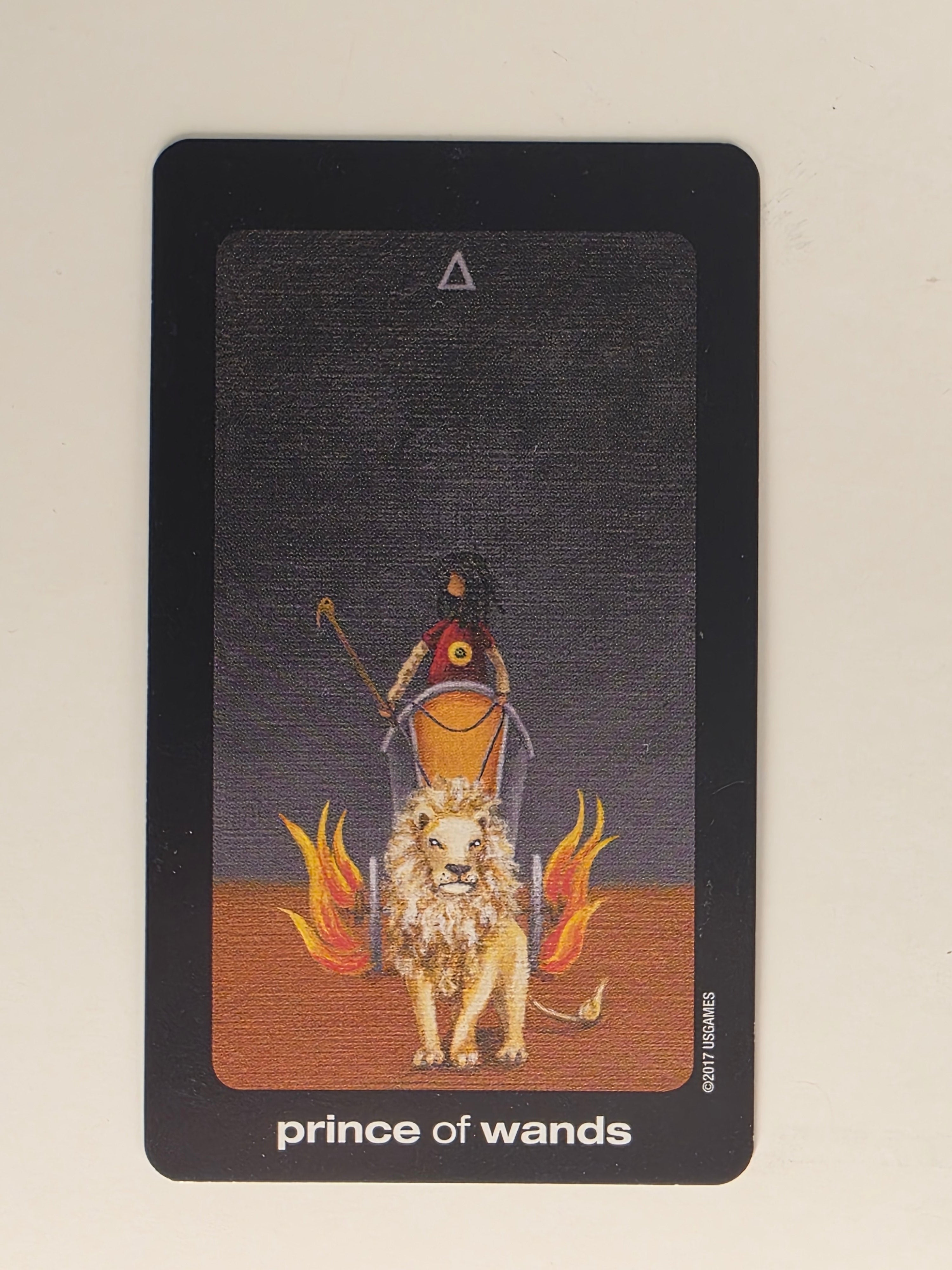 Sun and Moon Tarot Replacement Card Prince of Wands