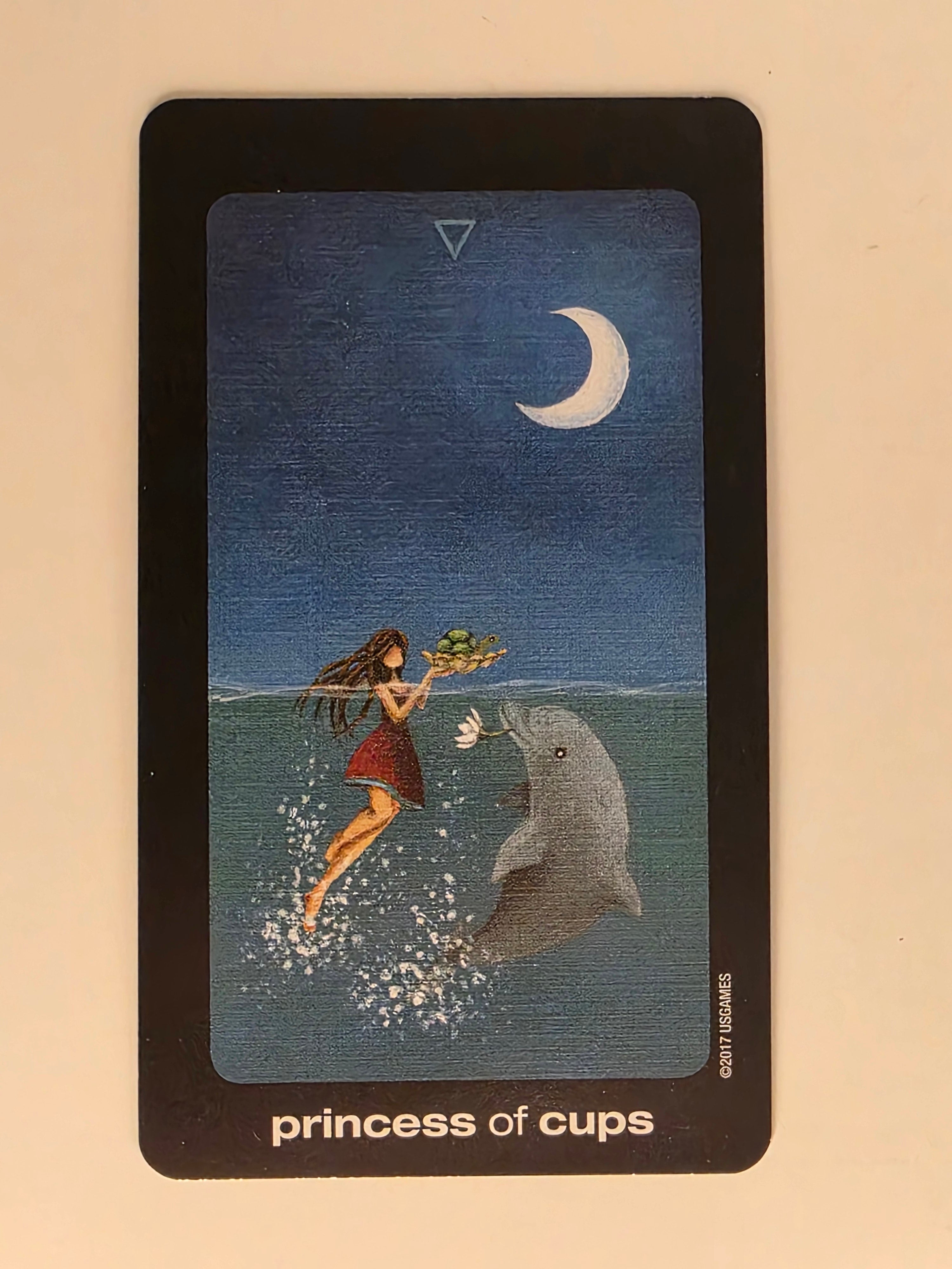 Sun and Moon Tarot Replacement Card Princess of Cups