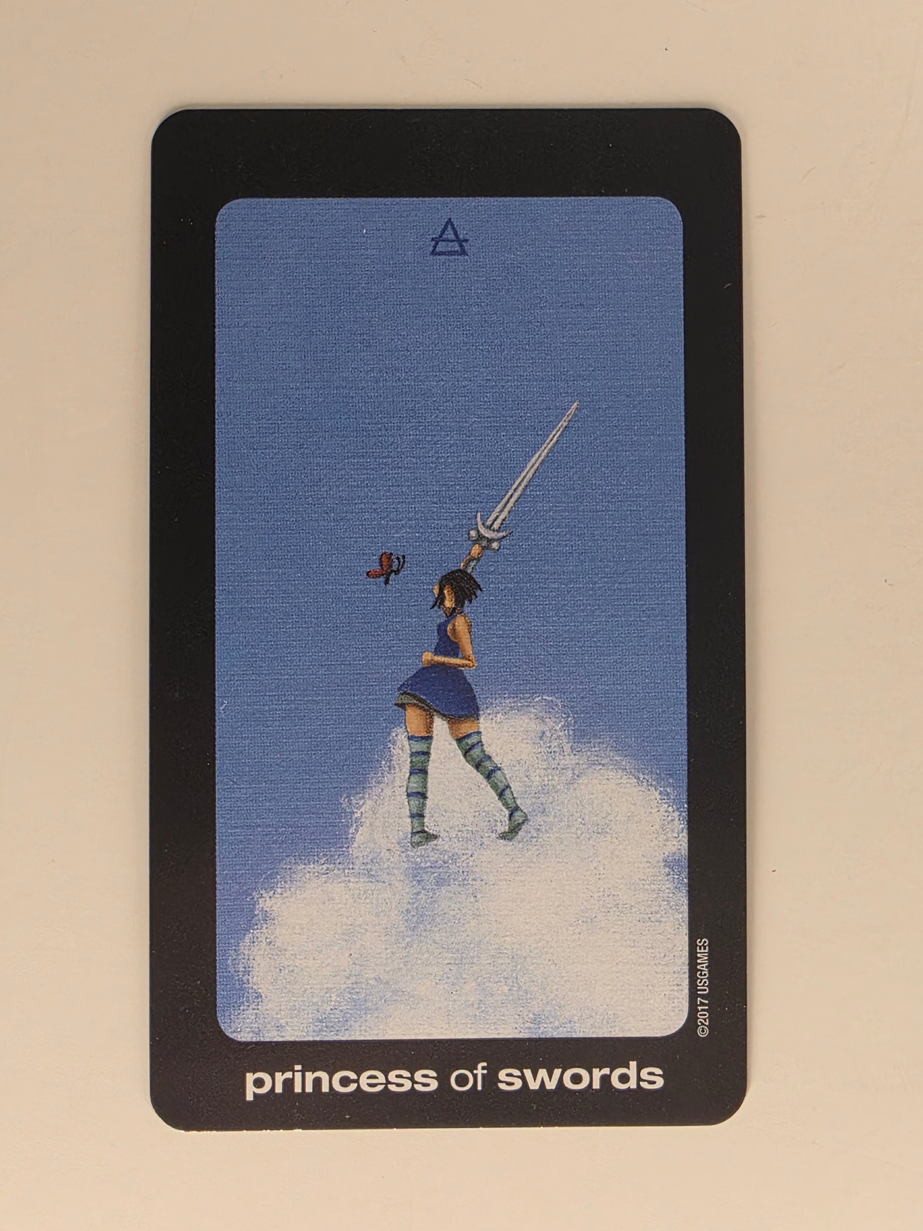 Sun and Moon Tarot Replacement Card Princess of Swords