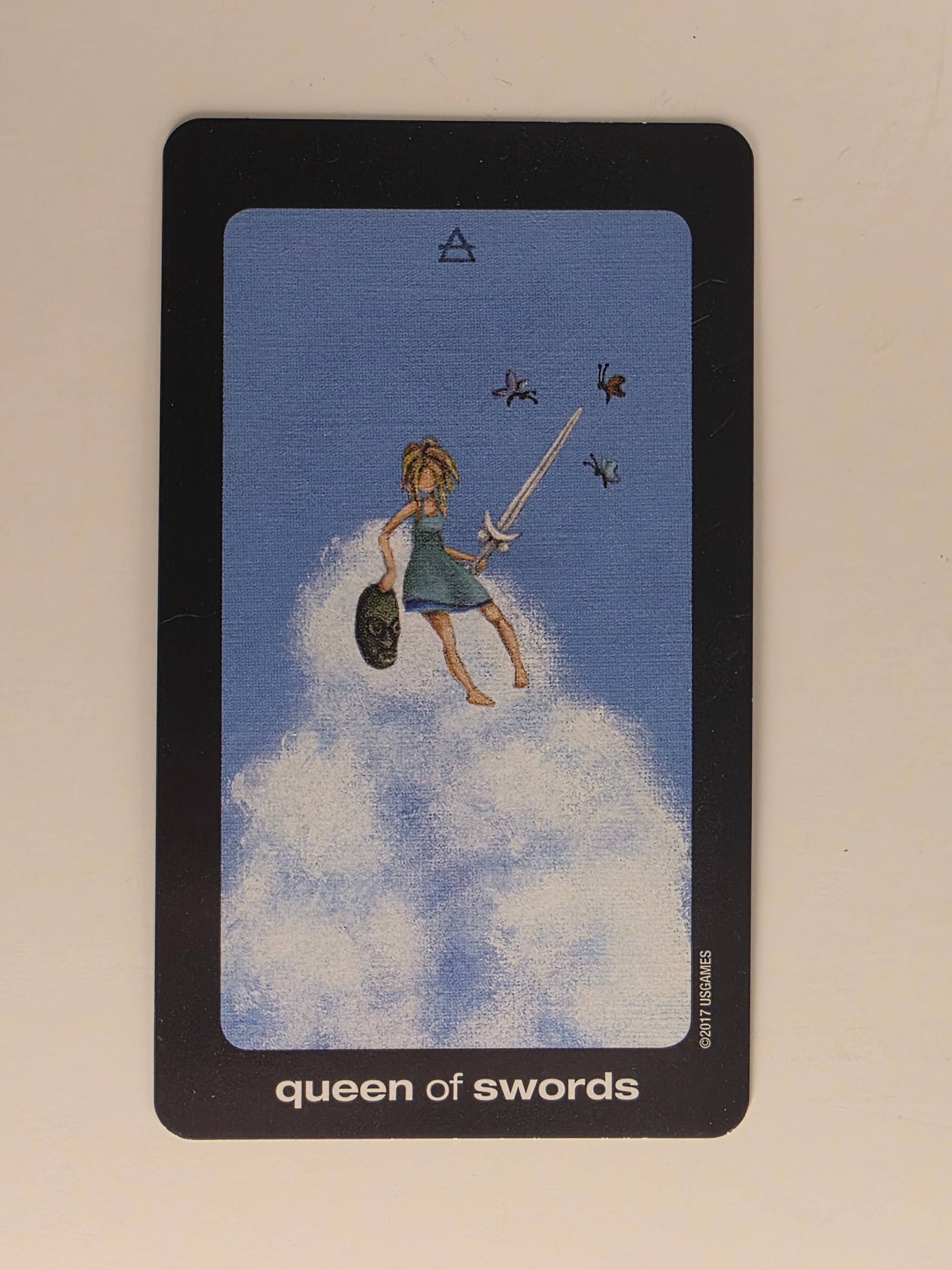 Sun and Moon Tarot Replacement Card Queen of Swords