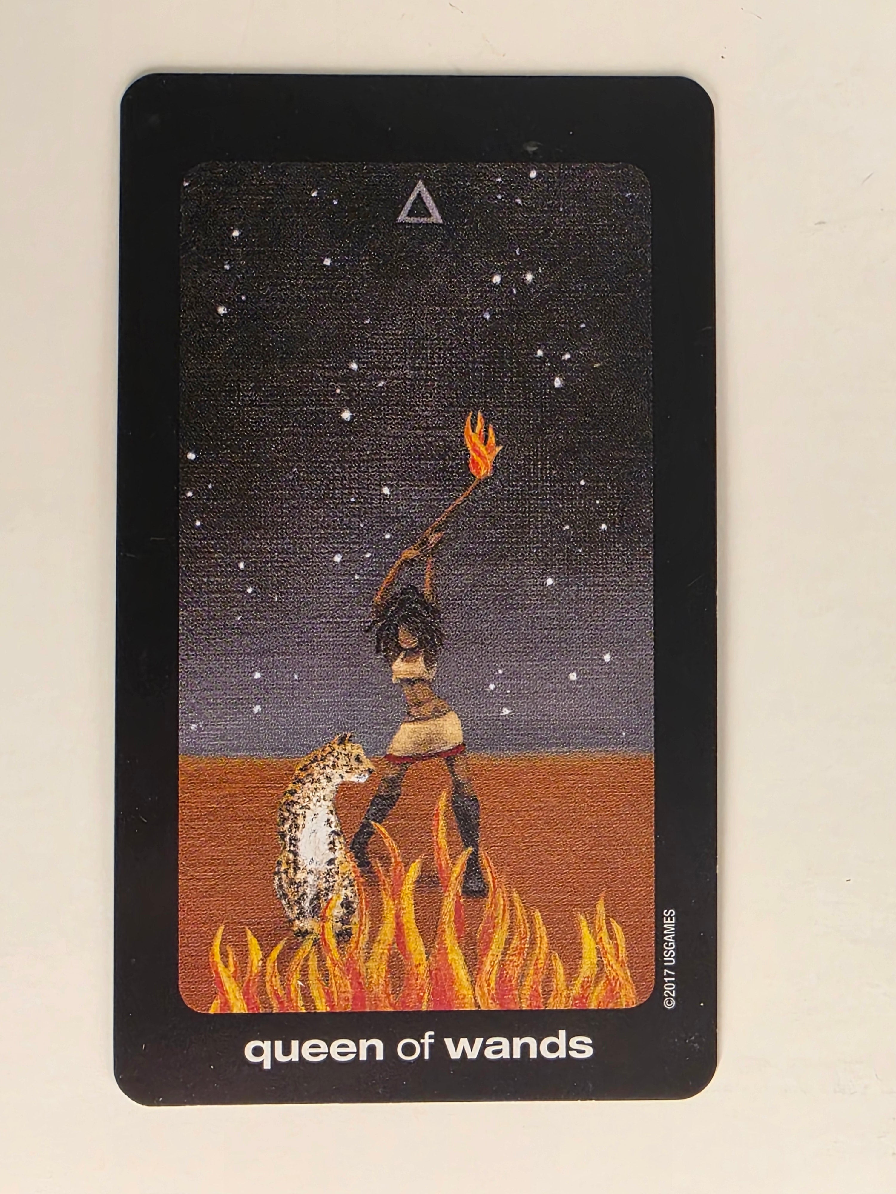 Sun and Moon Tarot Replacement Card Queen of Wands