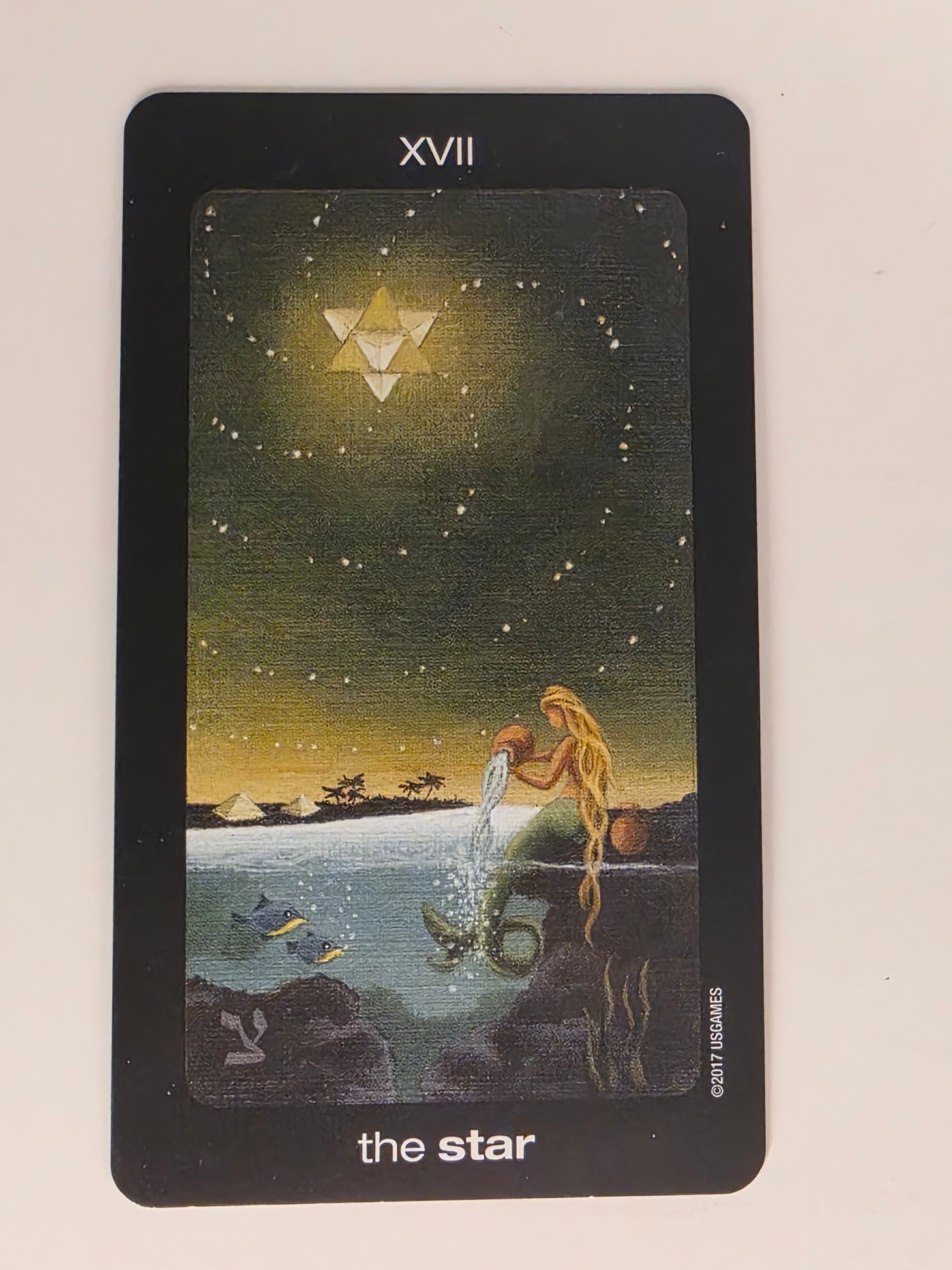 Sun and Moon Tarot Replacement Card Star