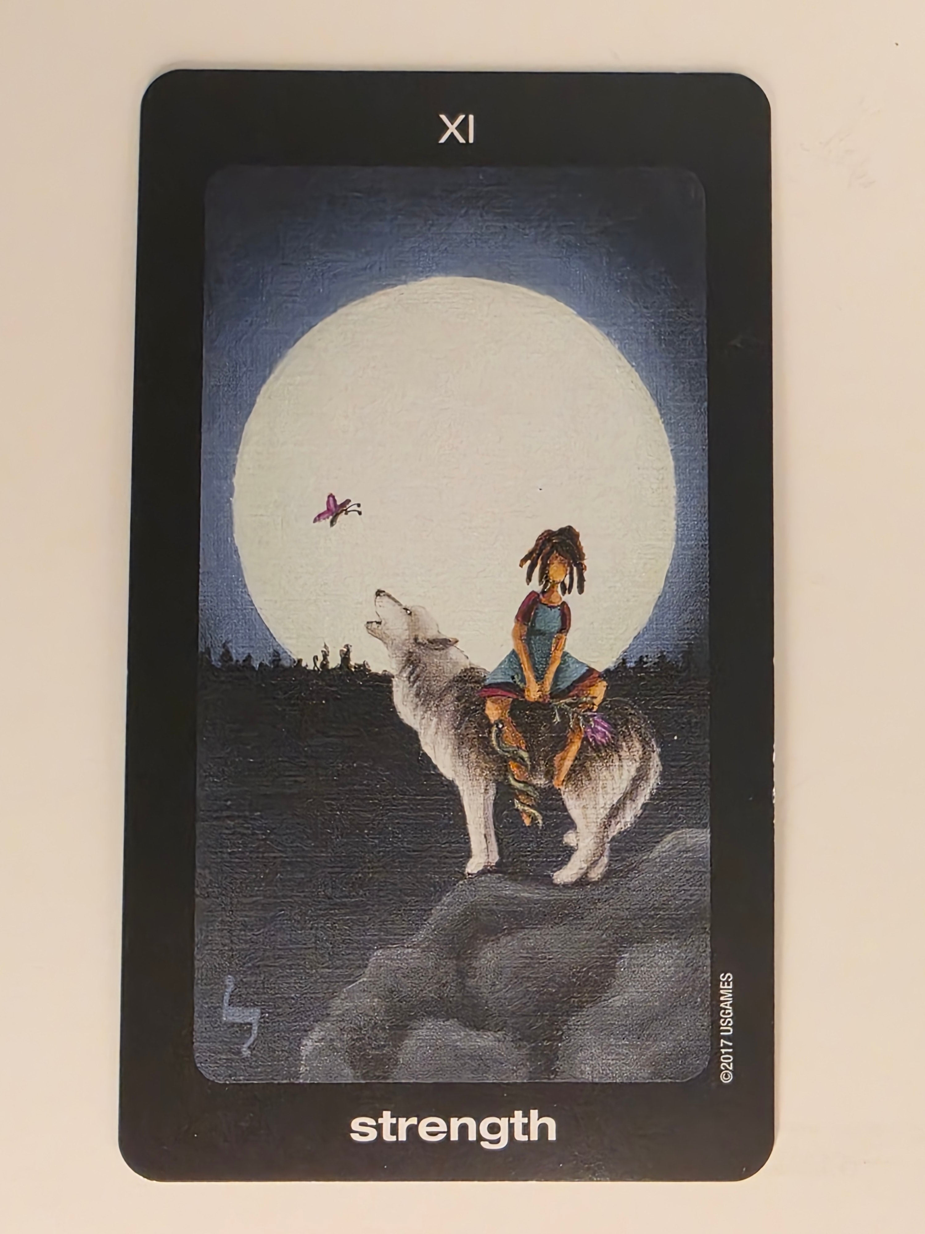 Sun and Moon Tarot Replacement Card Strength