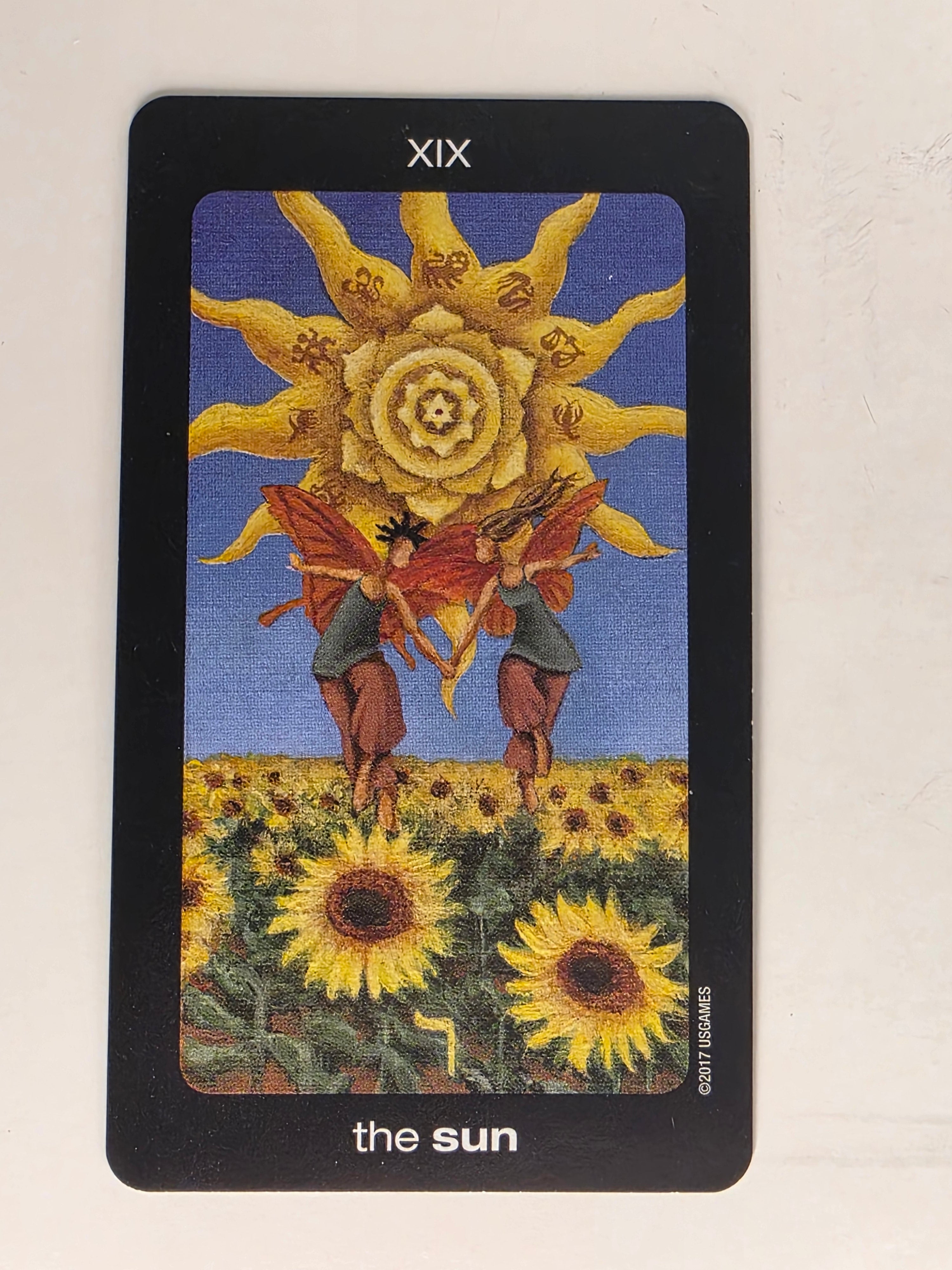 Sun and Moon Tarot Replacement Card Sun
