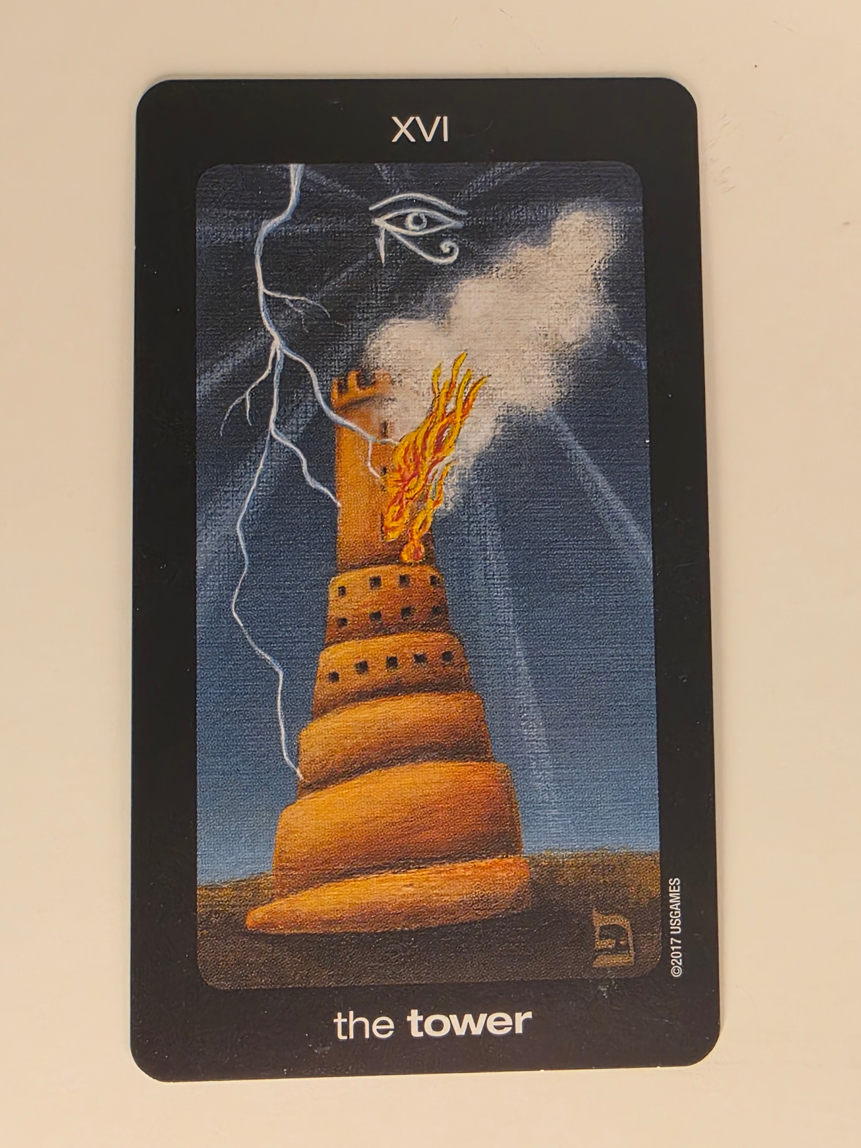 Sun and Moon Tarot Replacement Card Tower