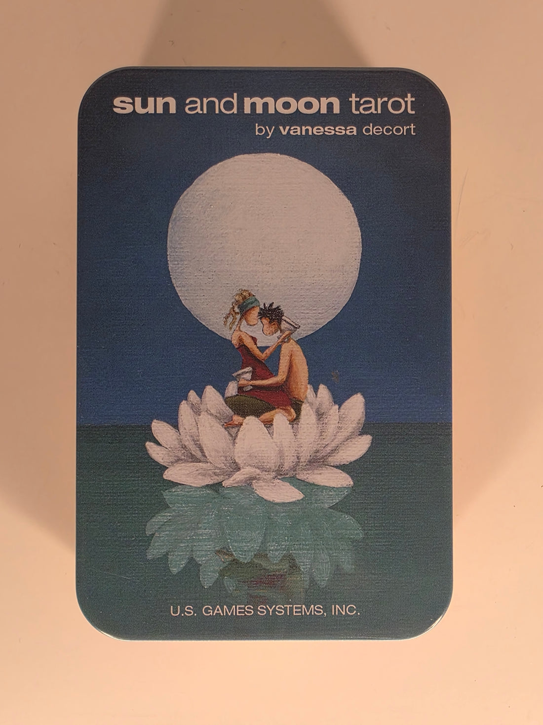 Sun and Moon Tarot Tin – Empty Storage Box