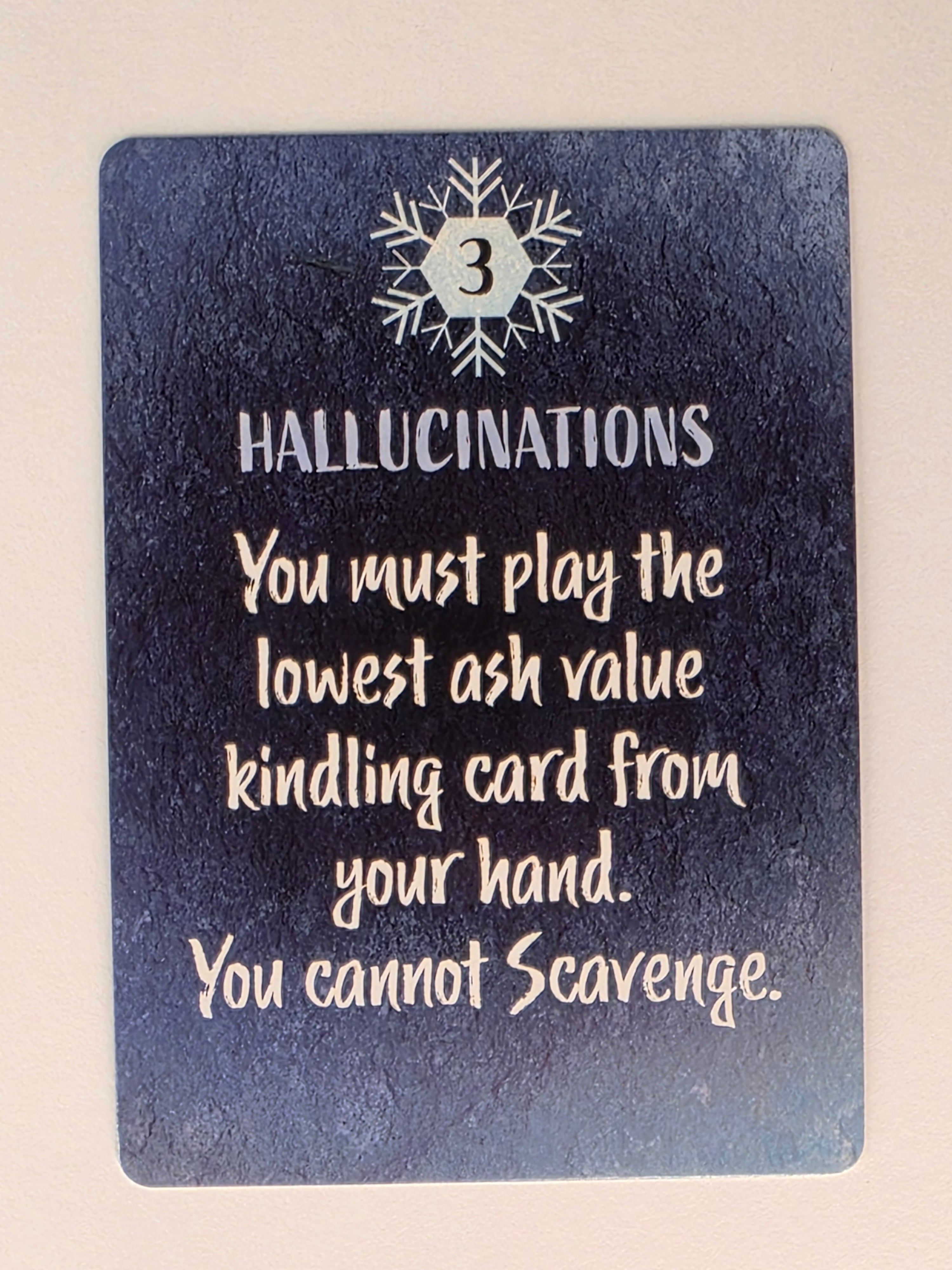 The Coldest Night – Frostbite Cards Individual Replacement Hallucinations
