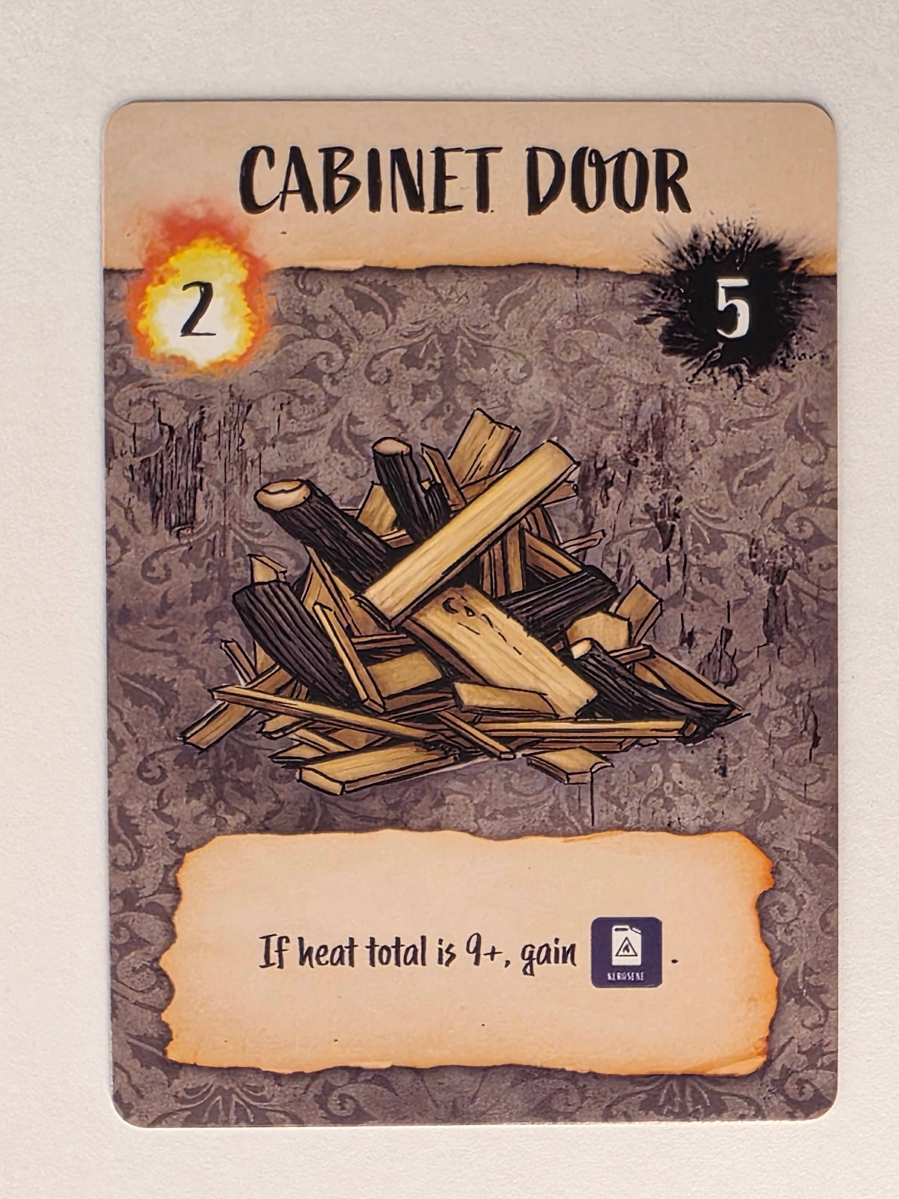 The Coldest Night – Kindling Cards Single Replacement Cabinet Door