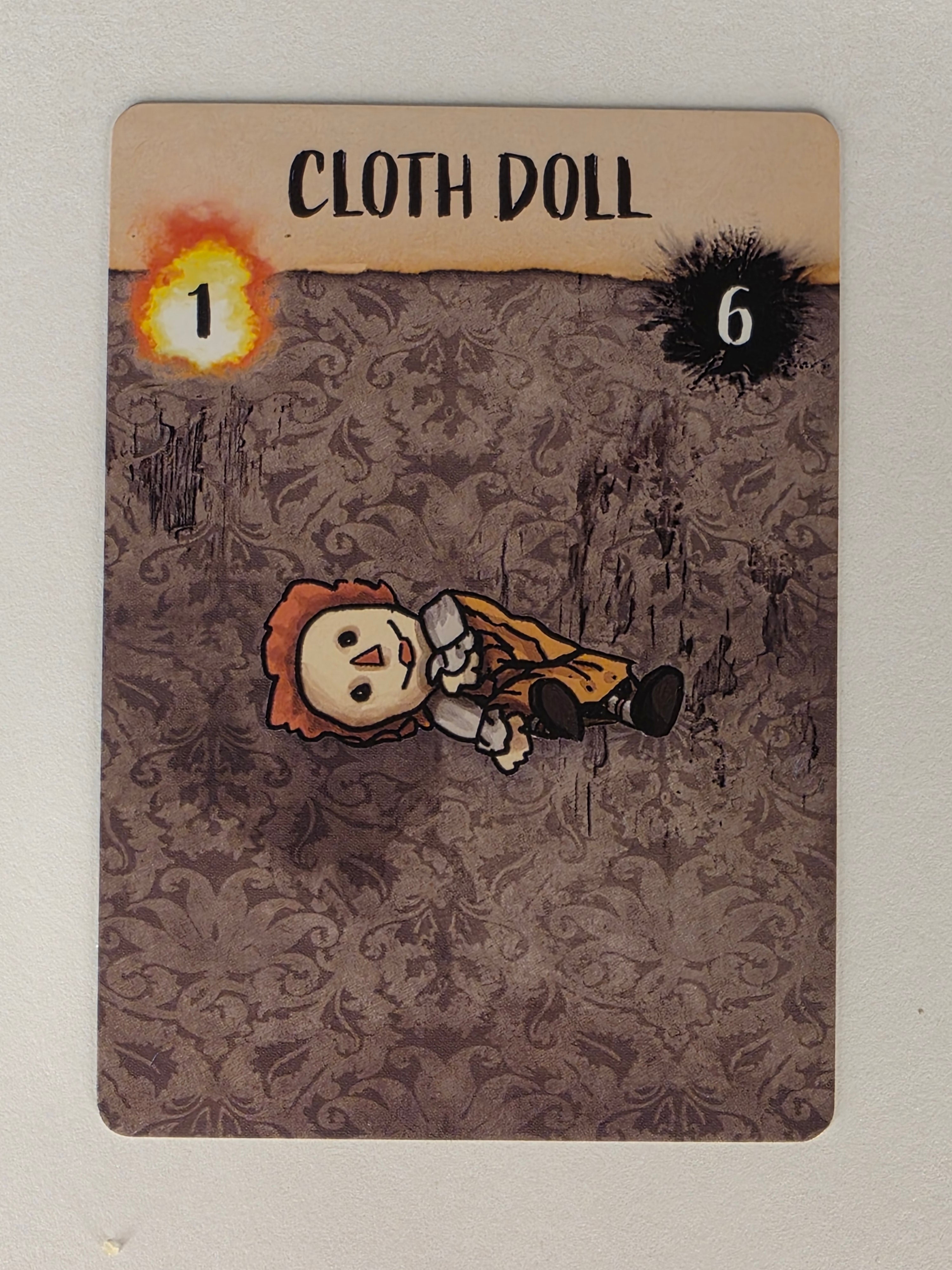 The Coldest Night – Kindling Cards Single Replacement Cloth Doll