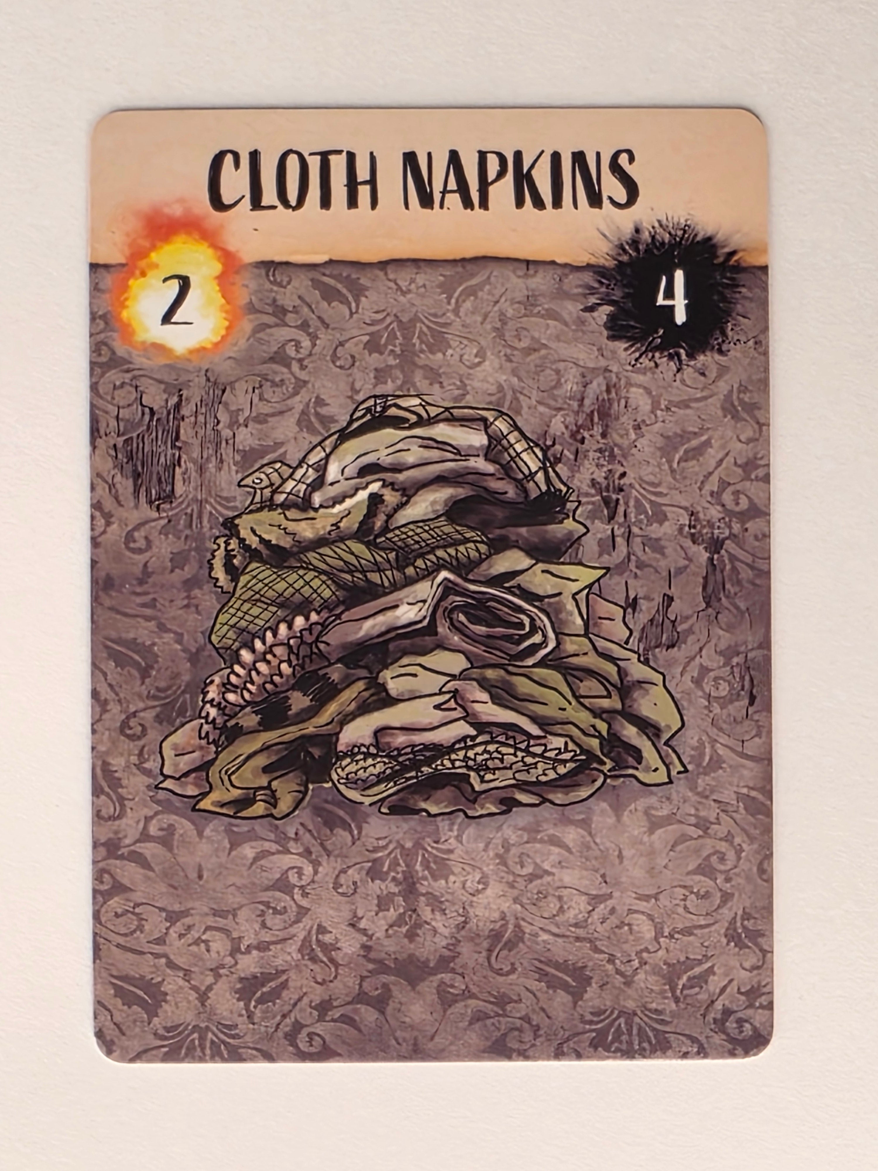 The Coldest Night – Kindling Cards Single Replacement Cloth Napkins