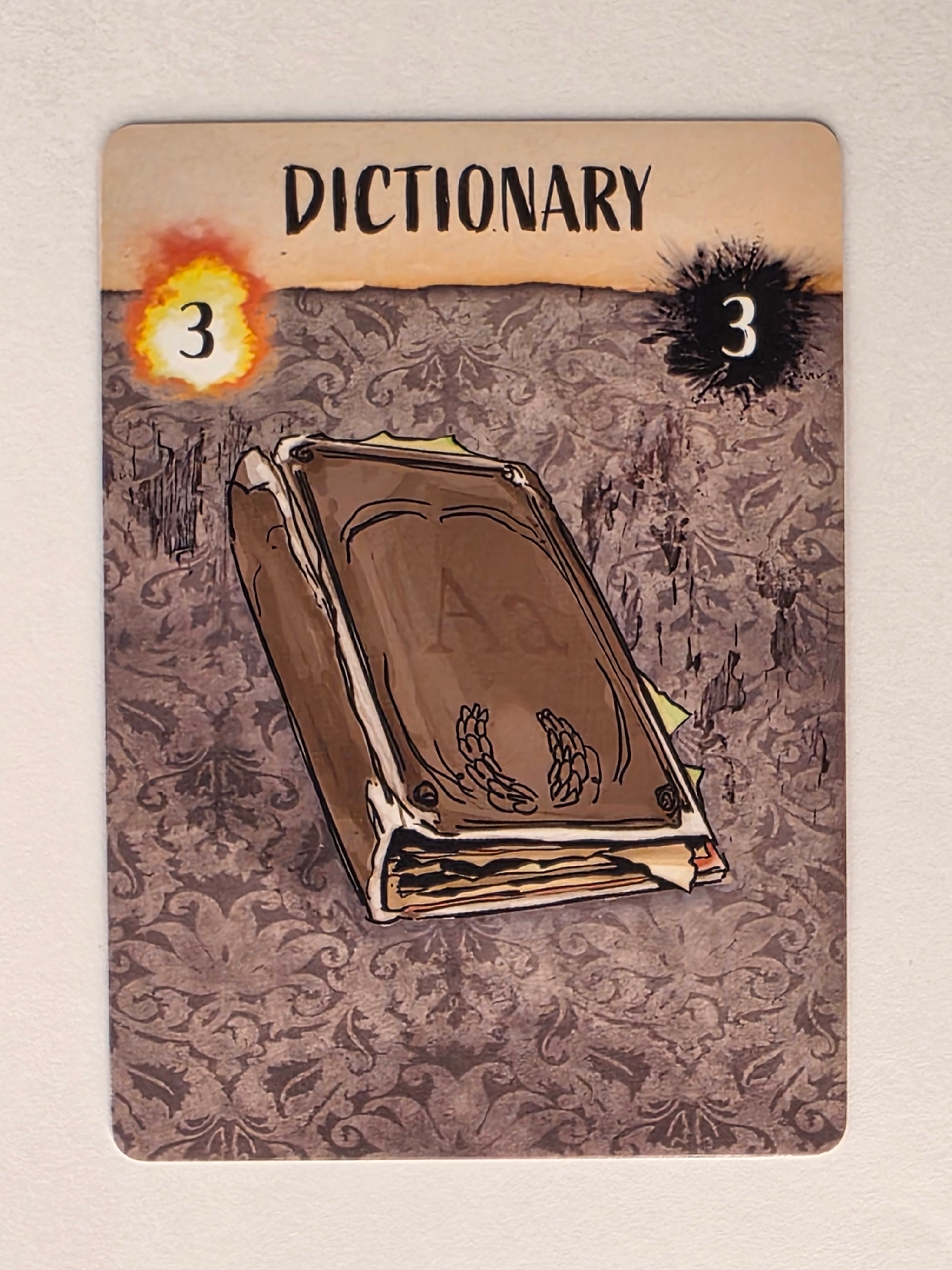 The Coldest Night – Kindling Cards Single Replacement Dictionary